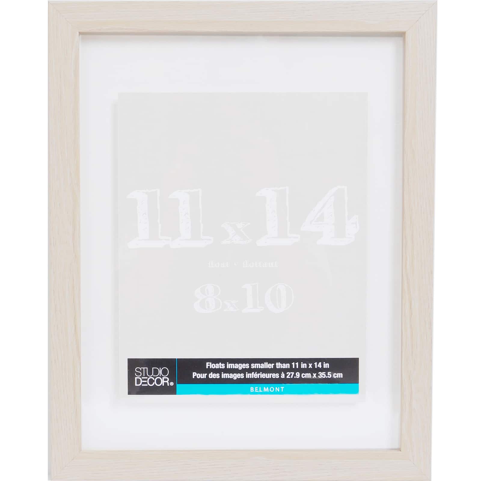 8 Pack: Blonde 11" x 14" Belmont Float Frame by Studio Décor®