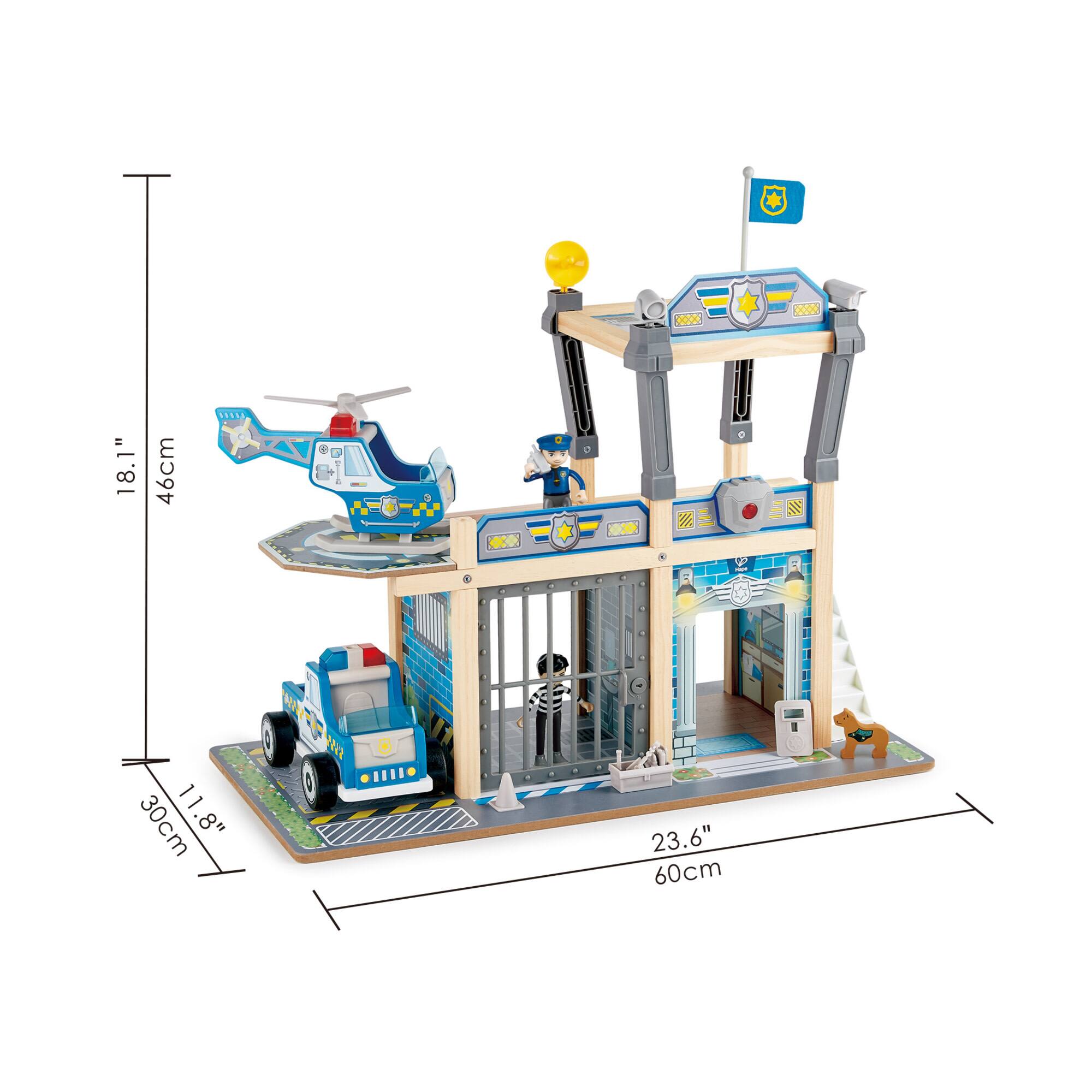 Hape Metro Police Department Lights & Sounds Playset