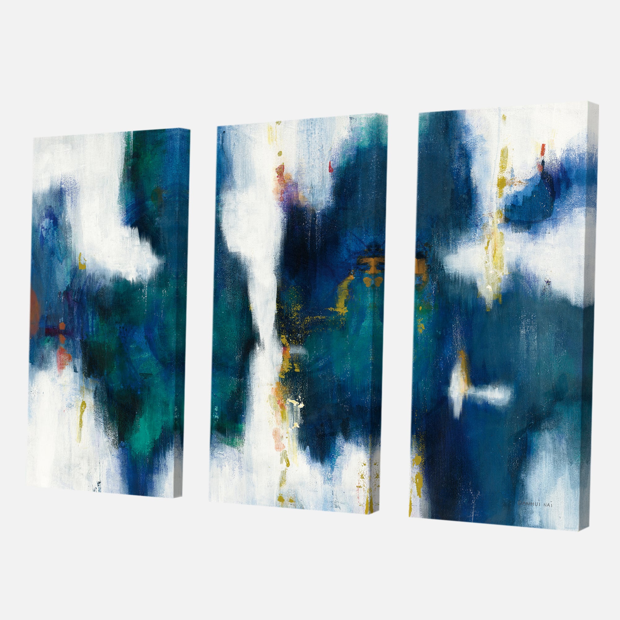 Designart - Blue Glam Texture I