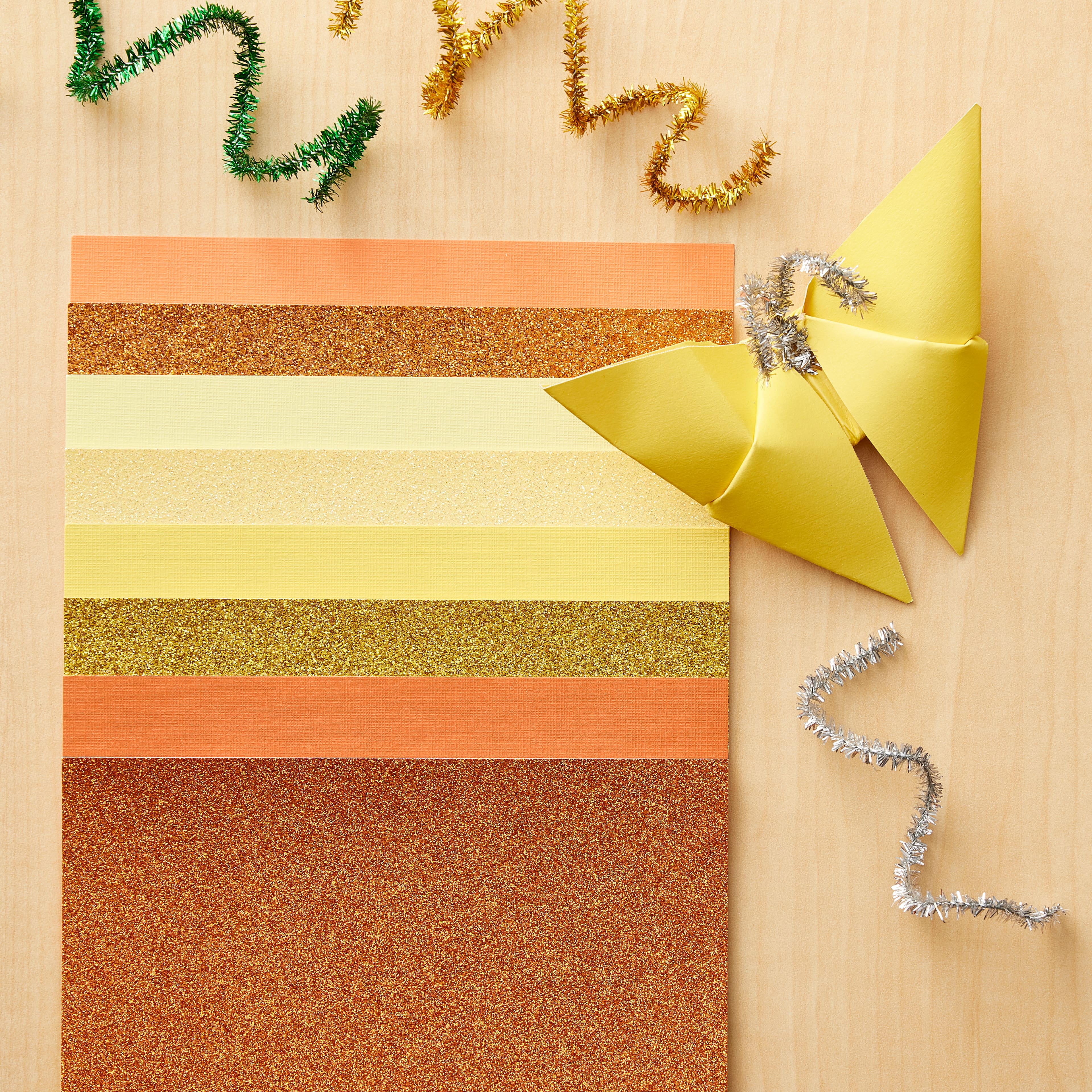 12 Pack: Orange & Yellow Paper Pad by Recollections™, 6" x 6"