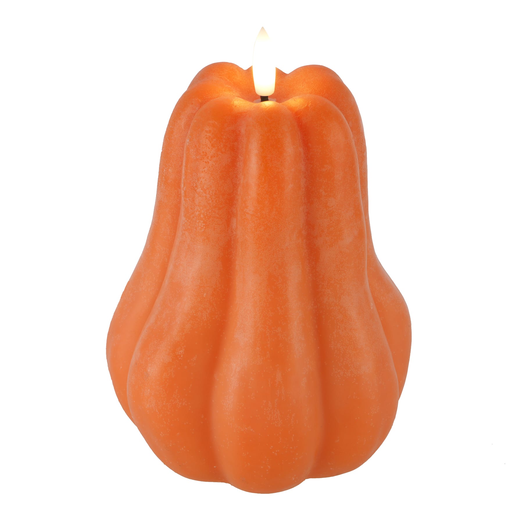 6" Orange Gourd LED Candle by Ashland®