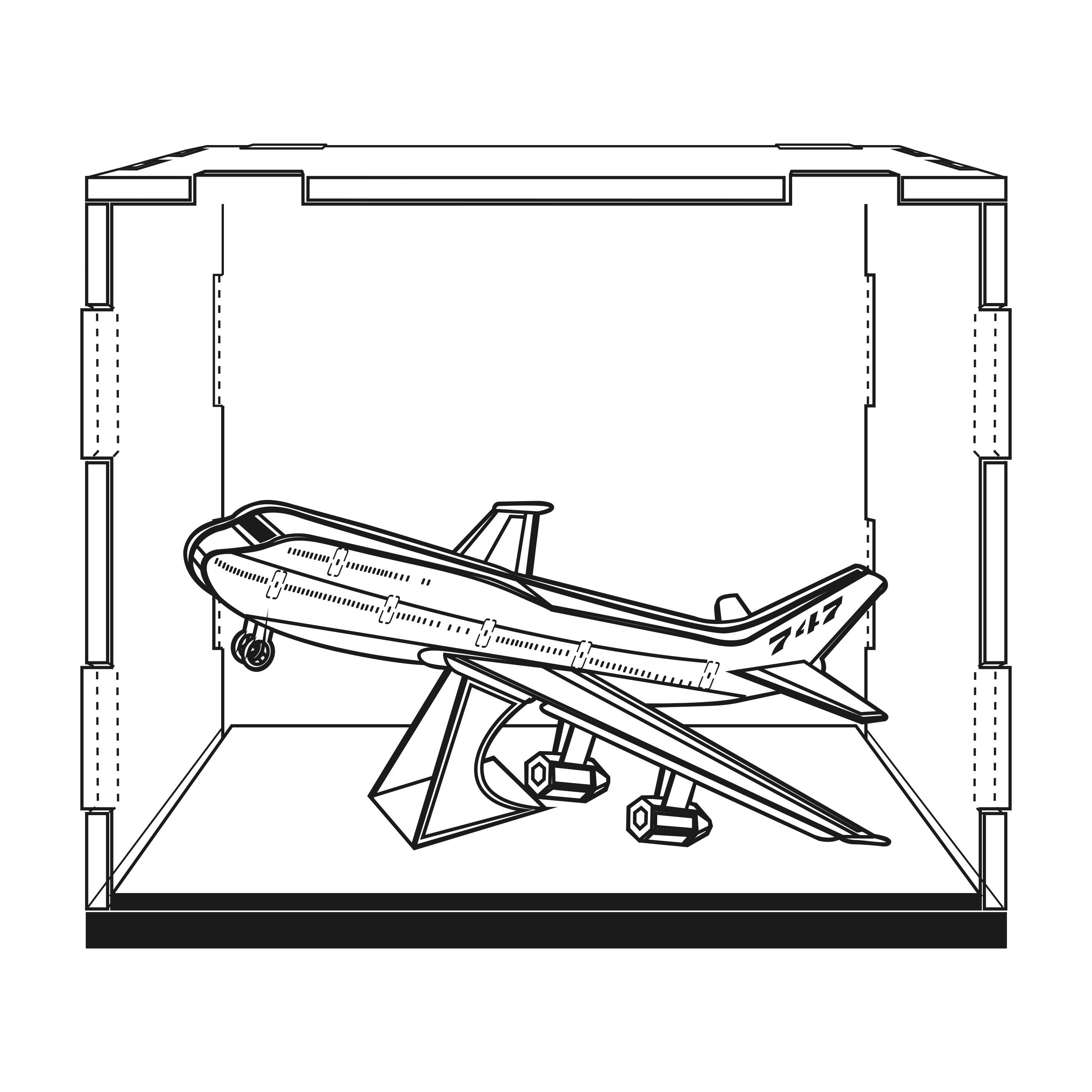 Metal Earth Acrylic Display Cube - 4 x 5 x 4 inches