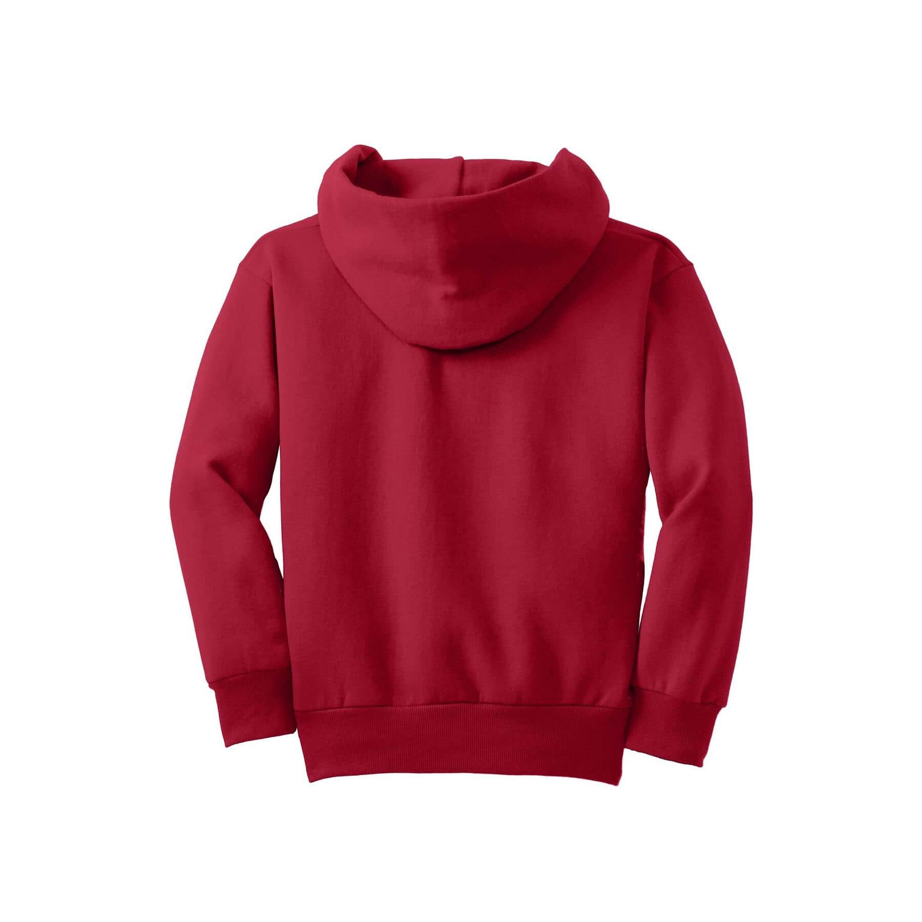 Port & Company® Colors Youth Core Fleece Pullover Hooded Sweatshirt