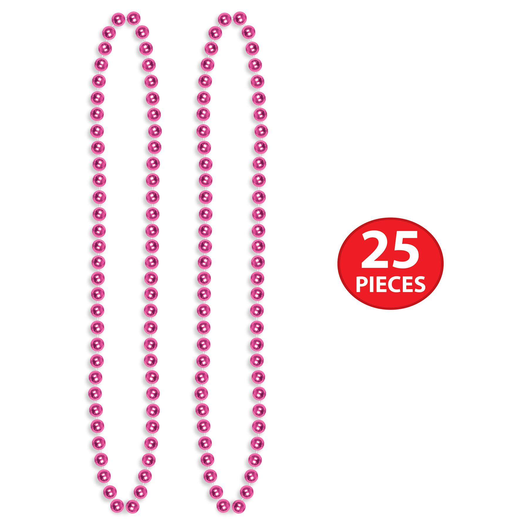 Beistle Black & Pink Panama Collection New Year Party Favor Kit for 50