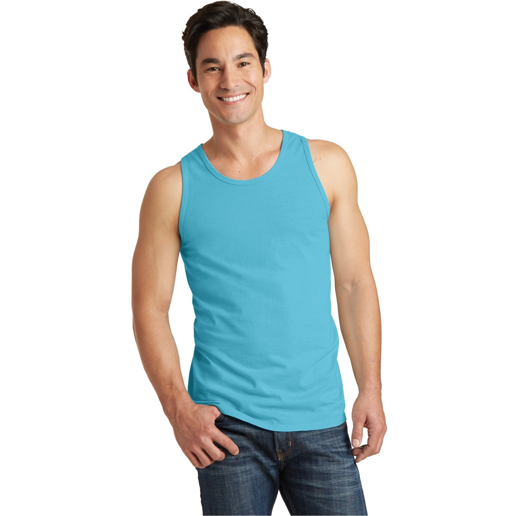 Port & Company® Men's Beach Wash® Garment-Dyed Tank