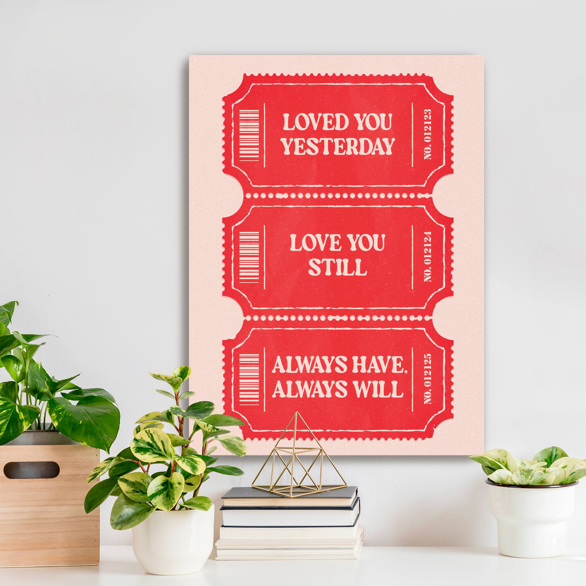 Love Always II Canvas Giclée Art