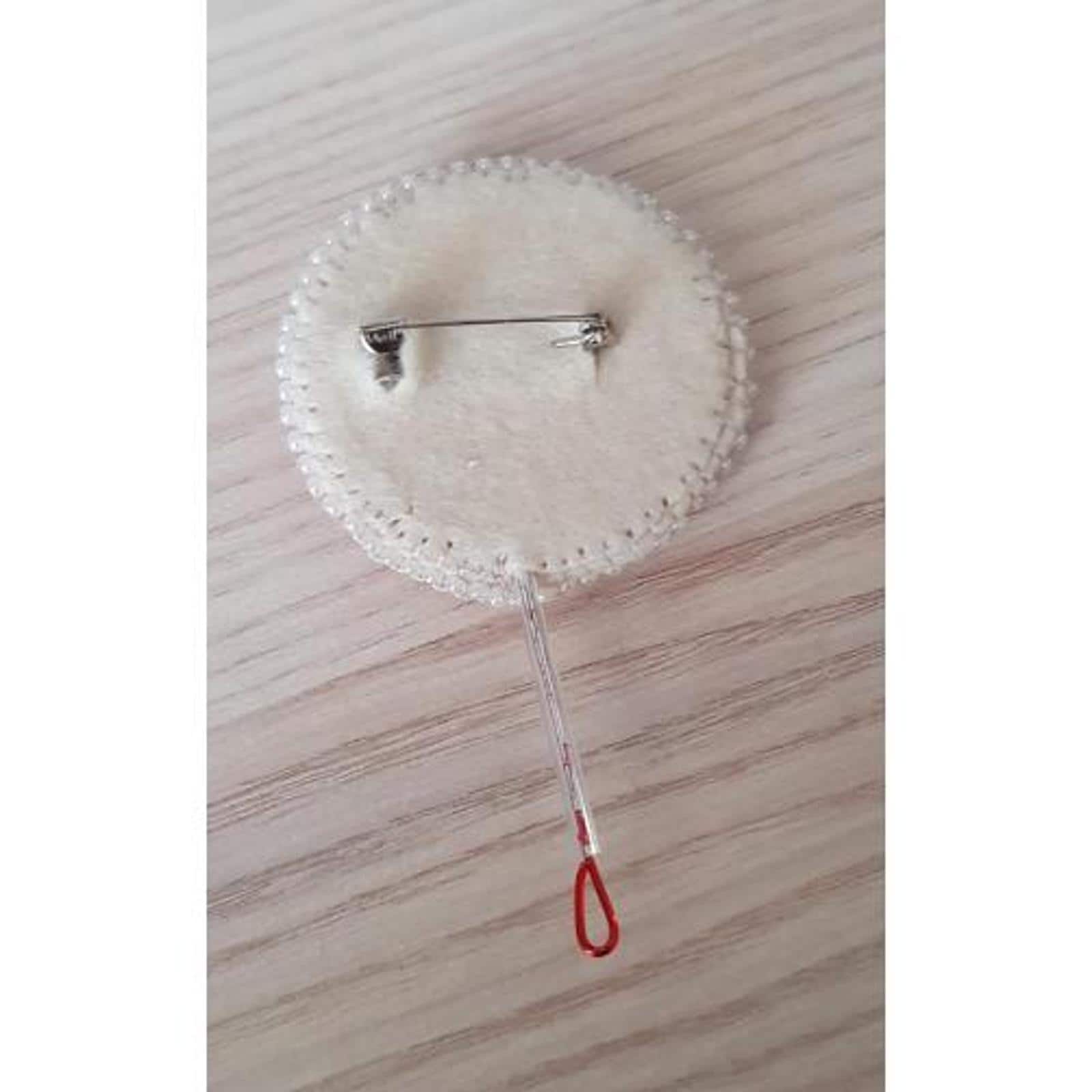 Crystal Art Beadwork Kit For Creating Broоch Lollipop
