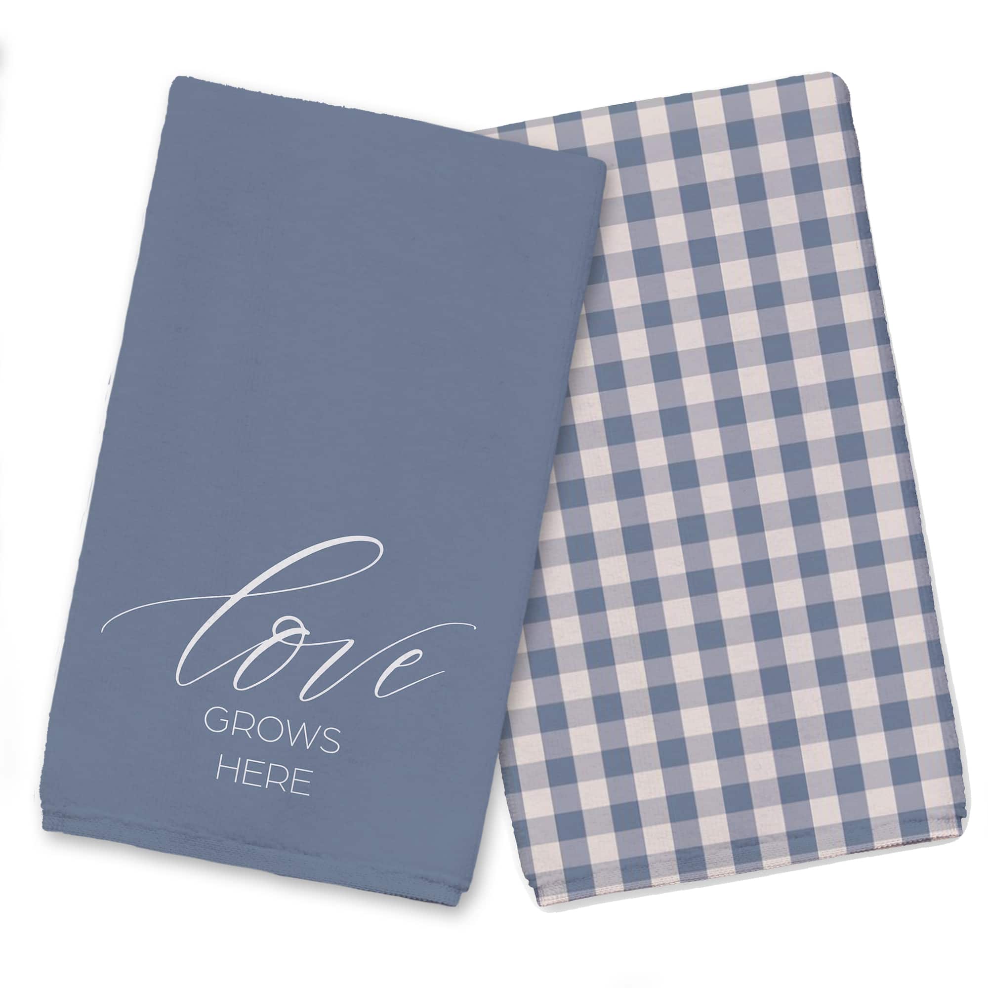 Love Grows Here Tea Towel Set