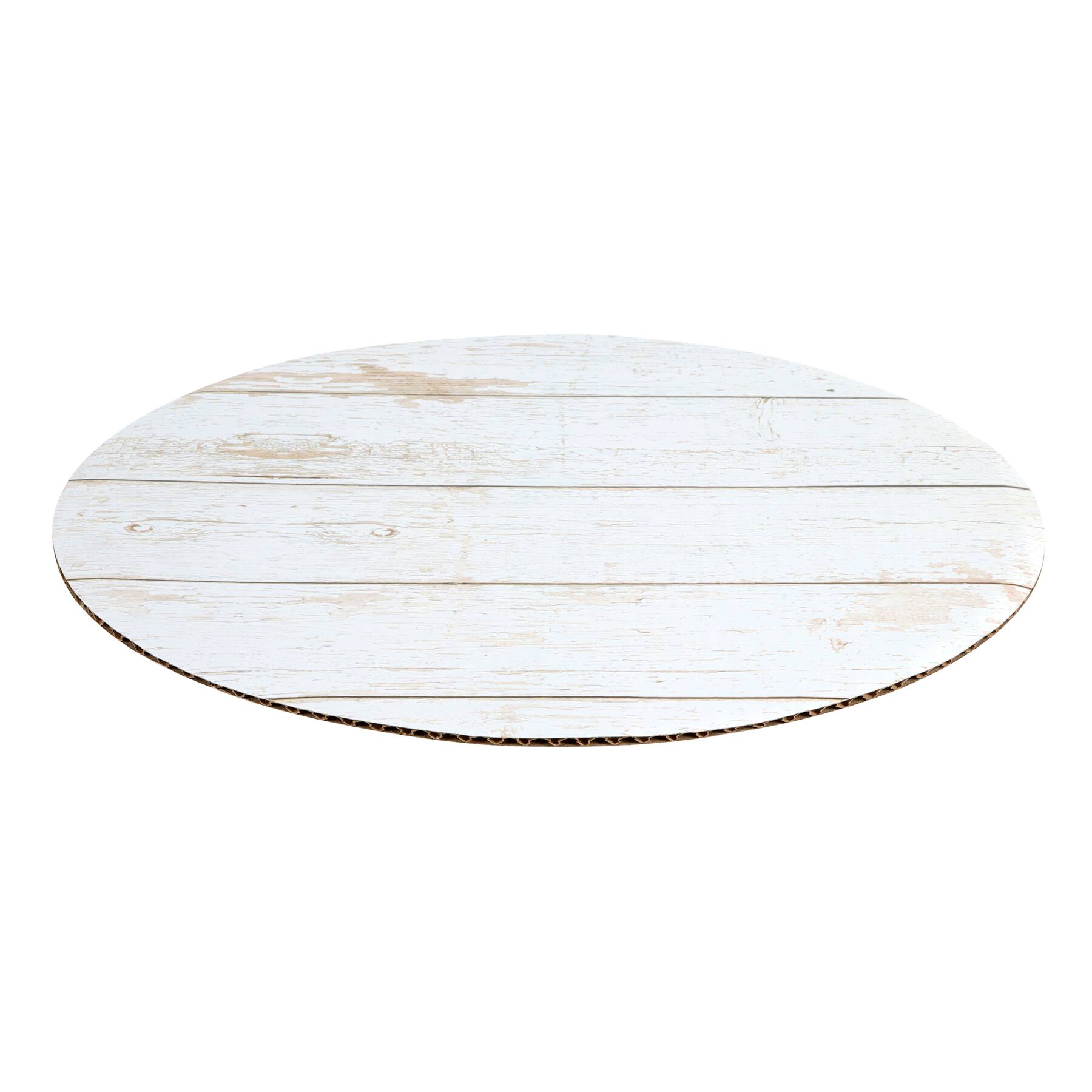 12 Packs: 3 ct. (36 total) 10" White Wood Grain Cake Boards by Makery®