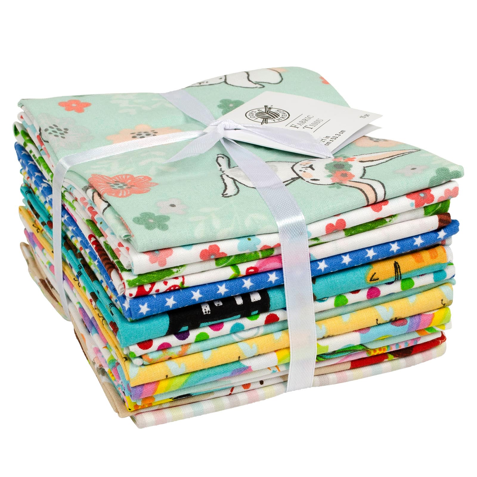 Assortiment de lots de tissus à motif Loops & Threads