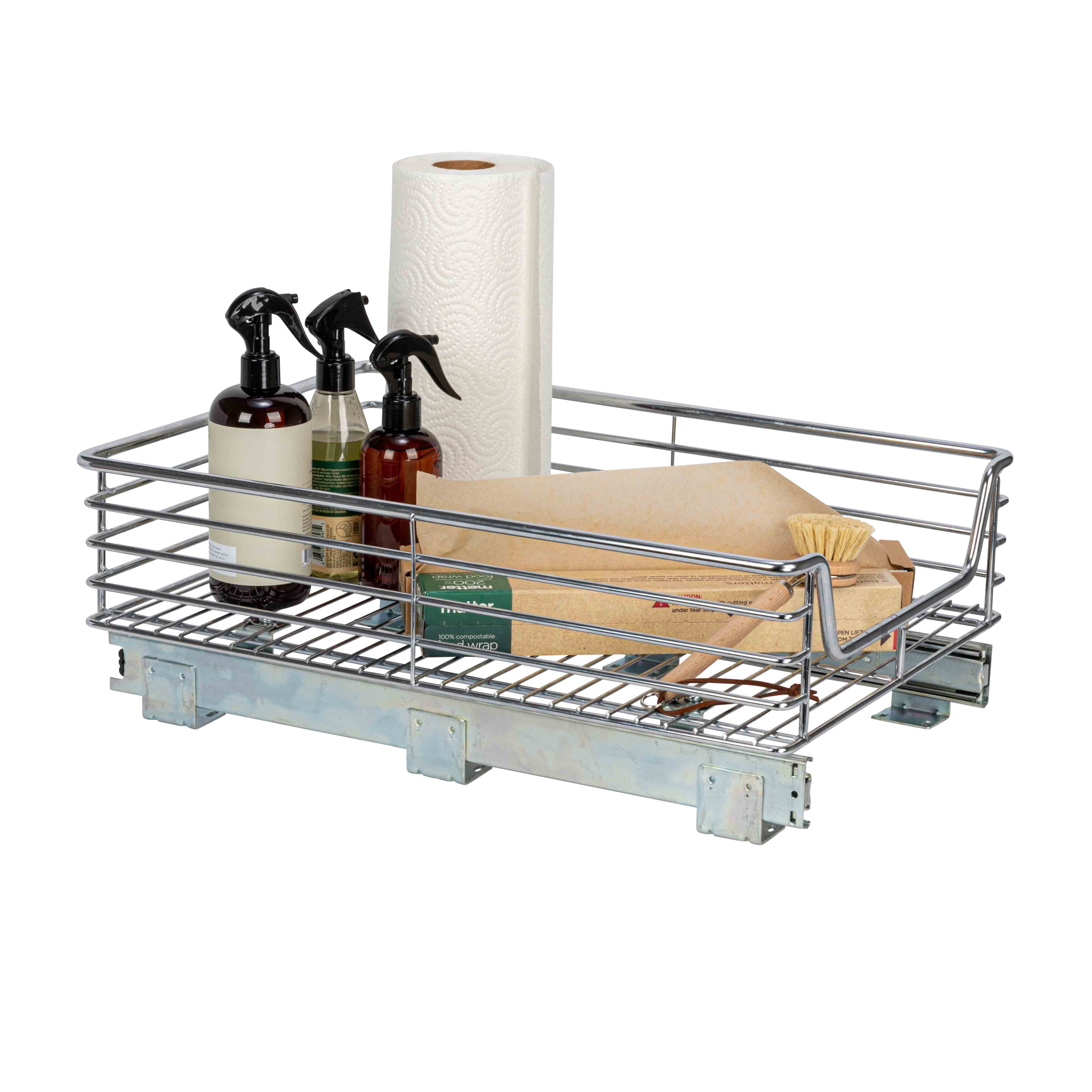 Household Essentials Glidez Chrome Cabinet Organizer
