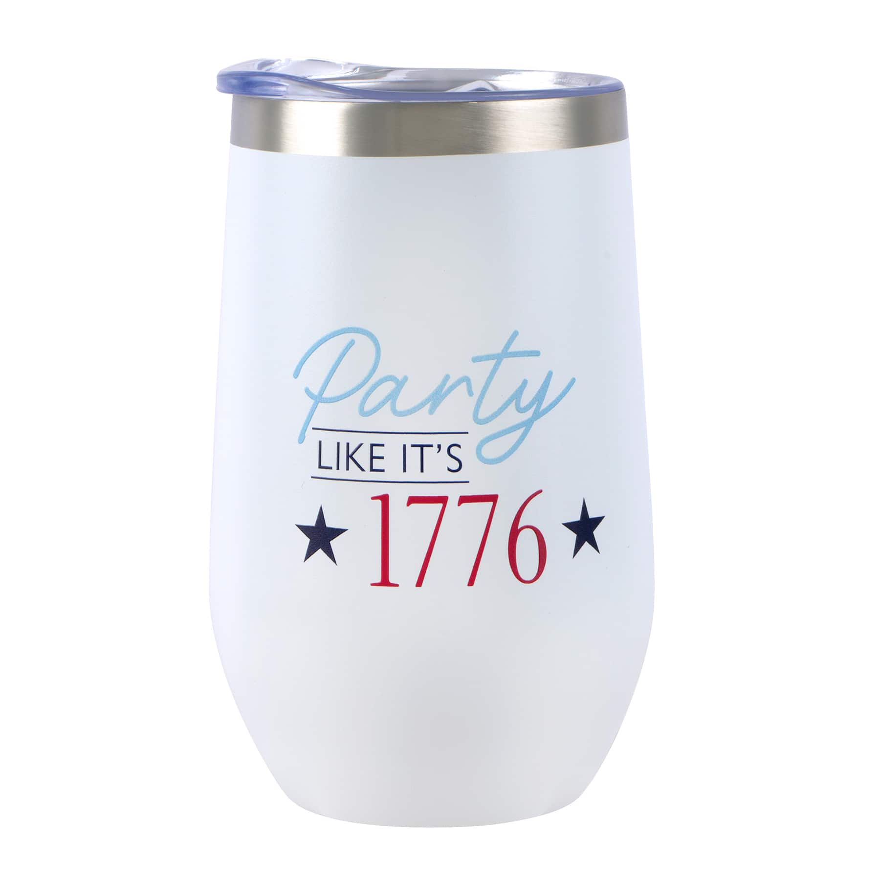 16oz. Red, White & Blue 1776 Stainless Steel Insulated Tumbler by Celebrate It™