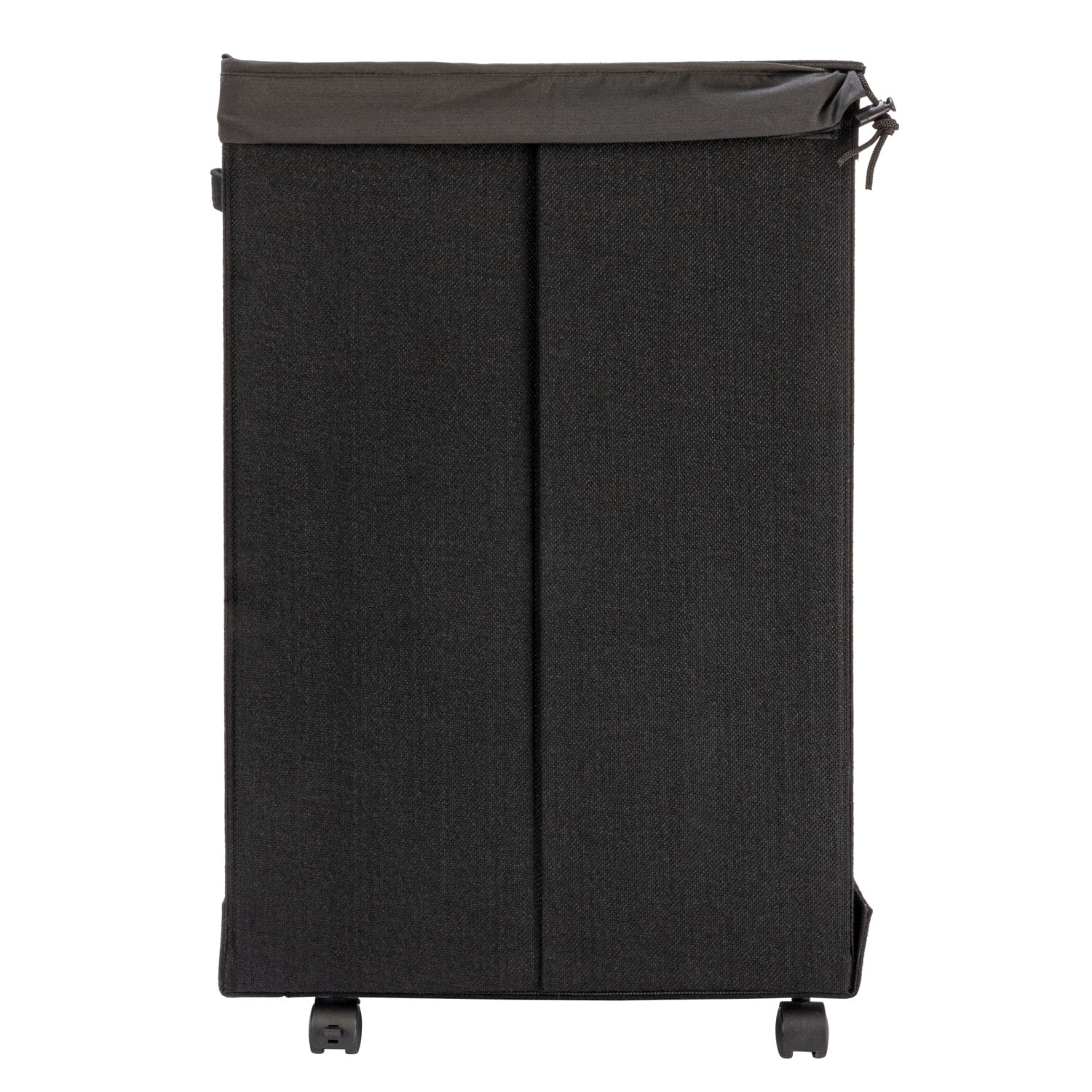 Household Essentials Narrow Collapsible Laundry Hamper with Liner & Lid