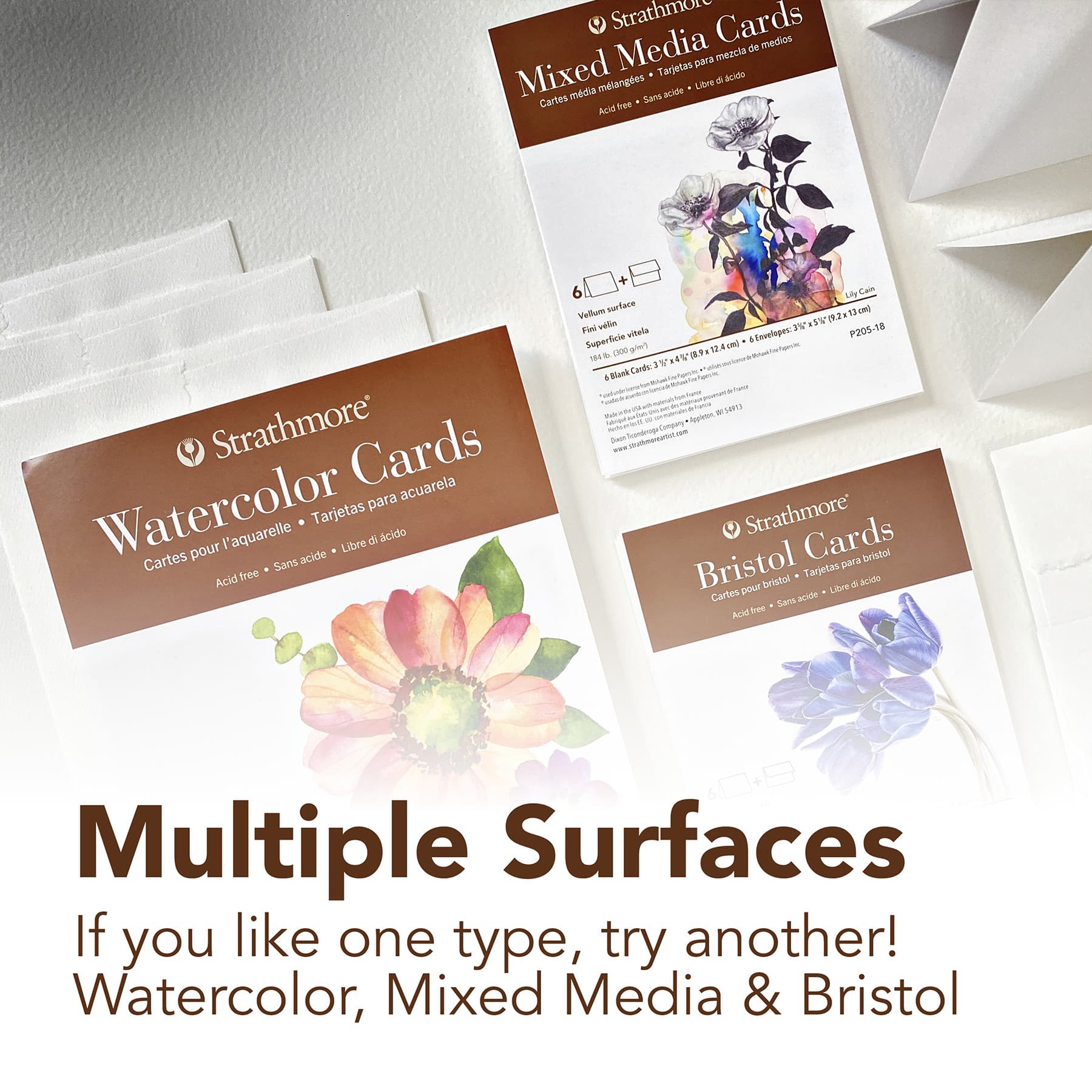 Strathmore® 400 Series Full Size Bristol Cards & Envelopes
