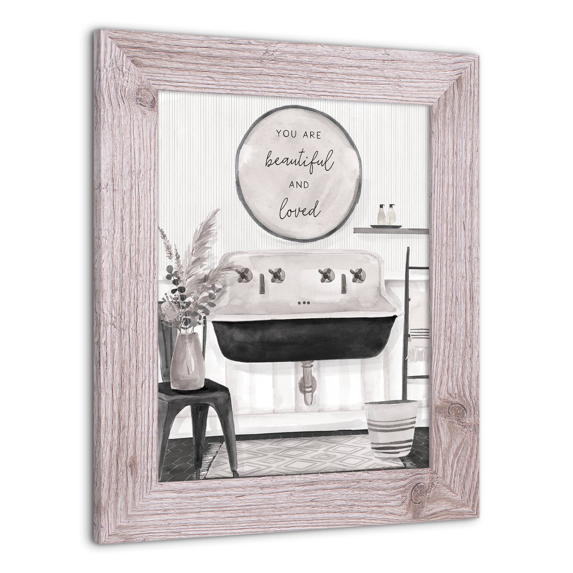Farmhouse Sink Western Framed Print