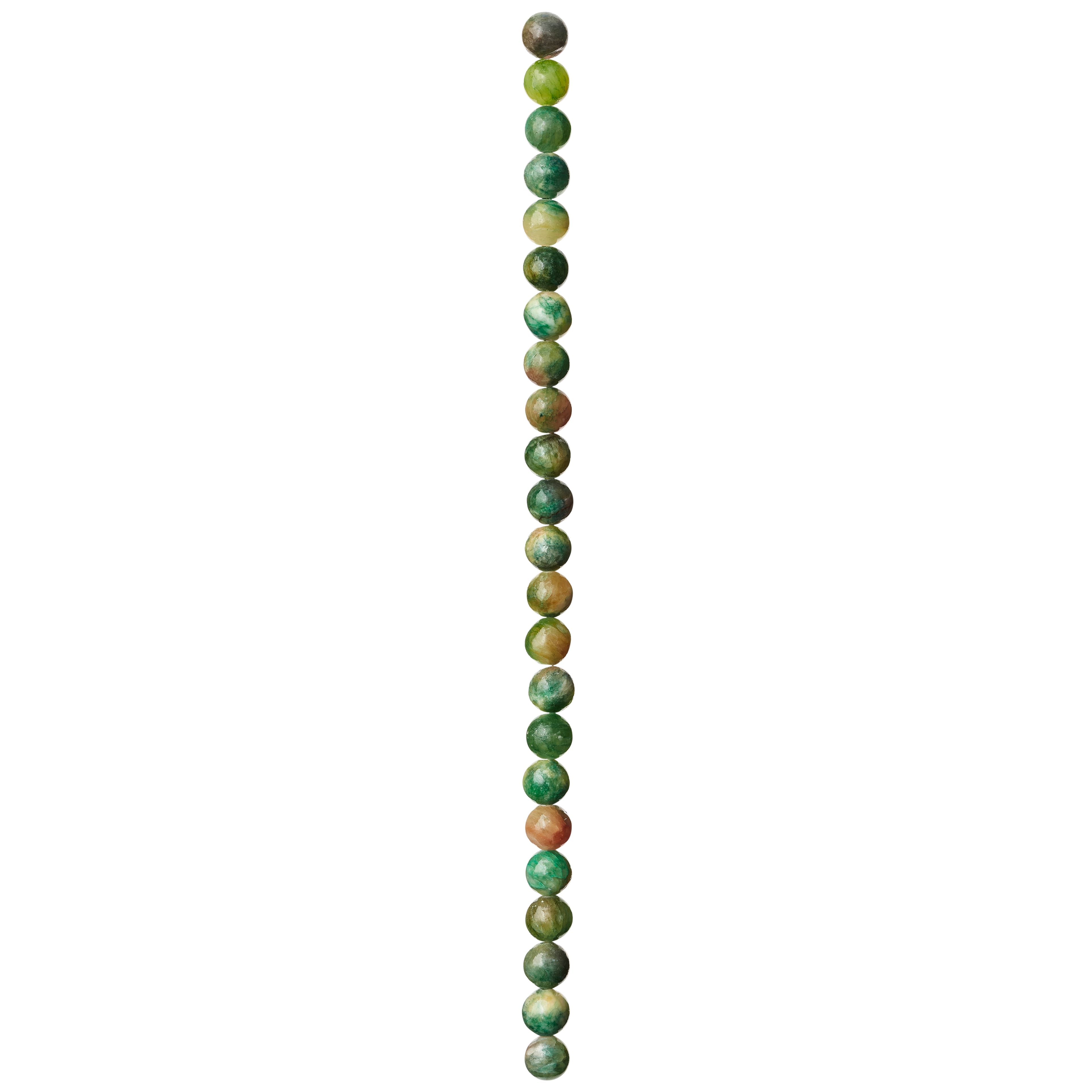 12 Pack: Imitation Ruby Kyanite Round Beads by Bead Landing®, 8mm
