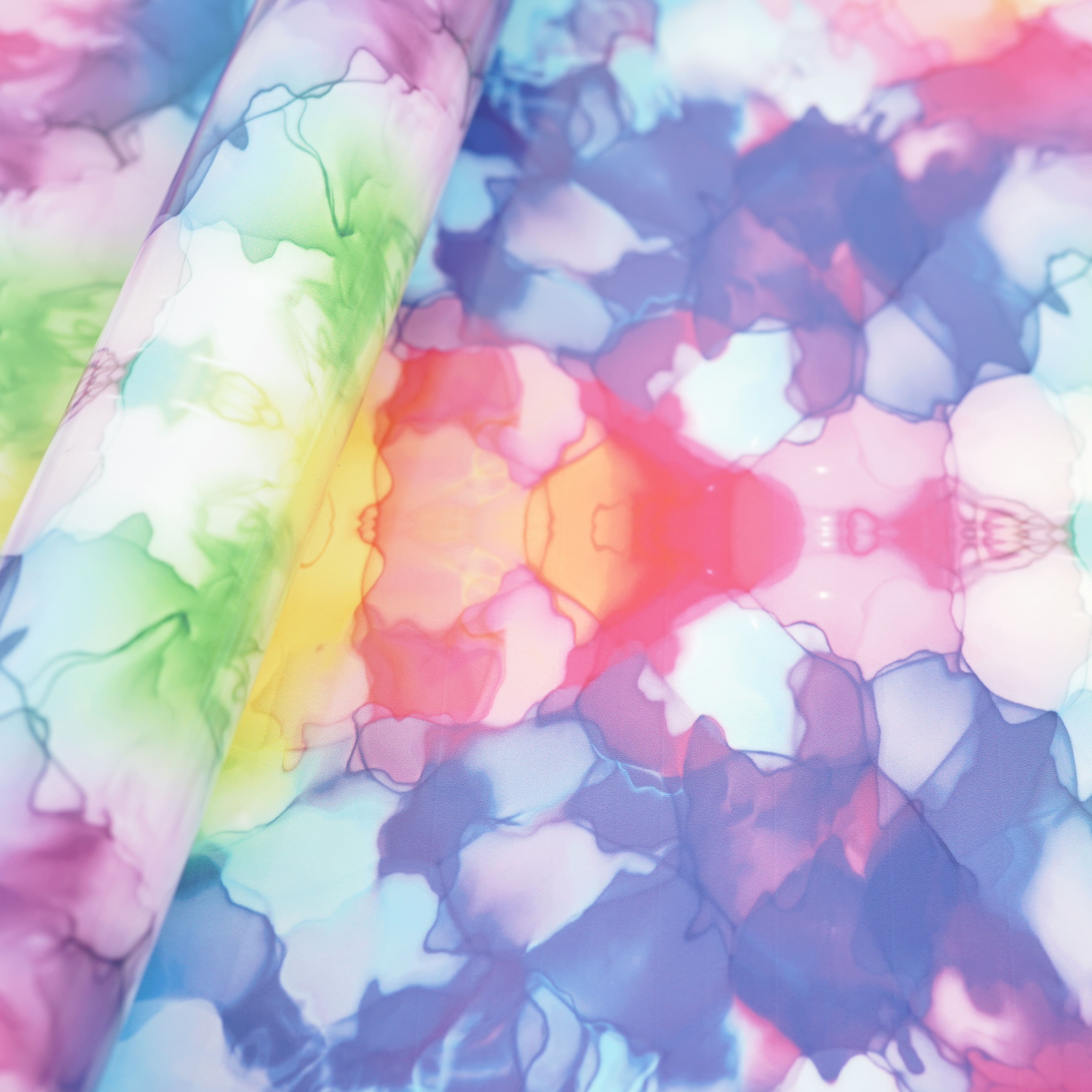 12 Pack: Rainbow Watercolor Heat Transfer Vinyl by Make Market®