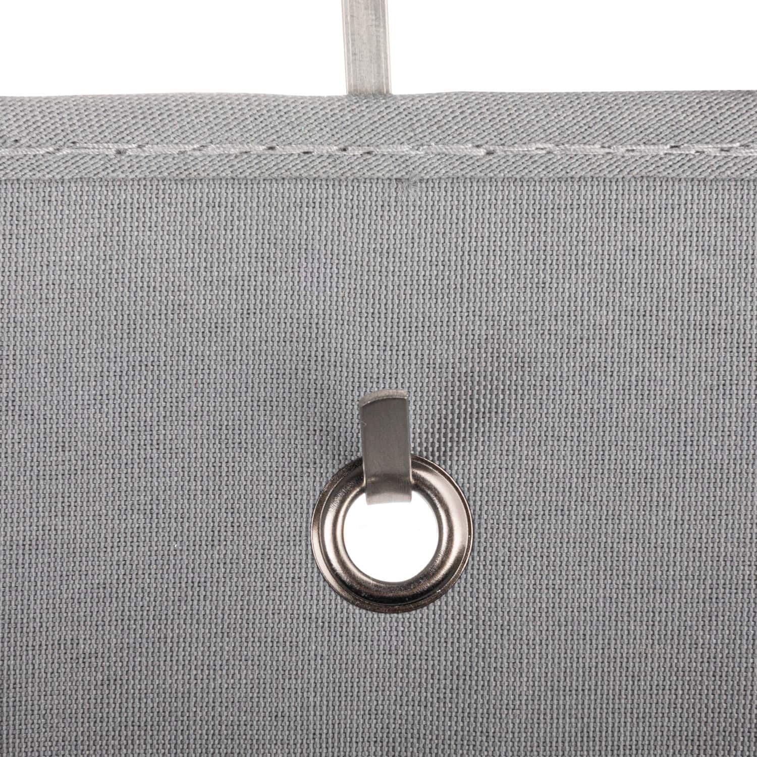 Household Essentials 6-Pocket Over the Door Gray Pocket Organizer