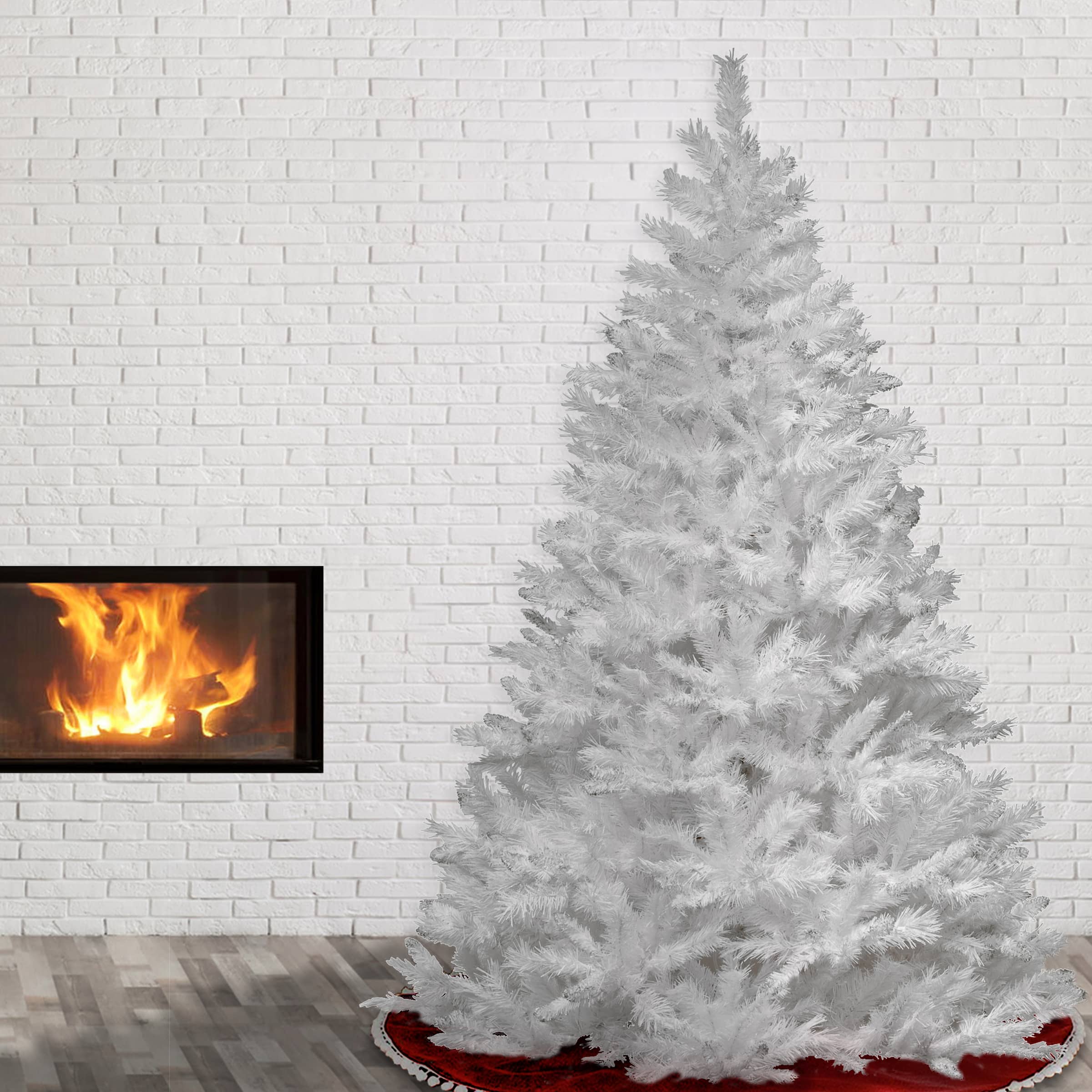 7.5ft. Unlit Winchester White Pine Full Artificial Christmas Tree