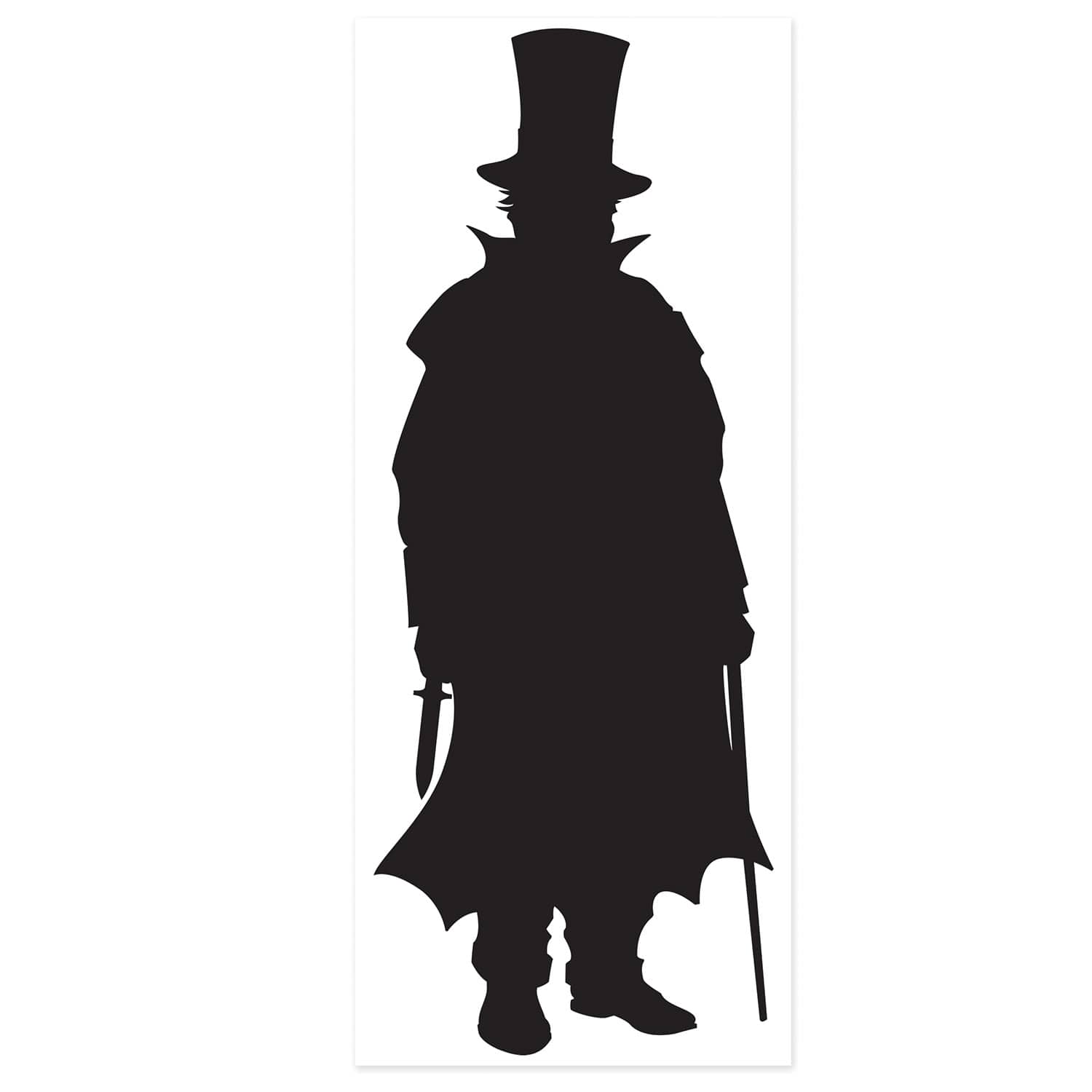Beistle 30" x 6ft. Villain Silhouettes, 2ct.