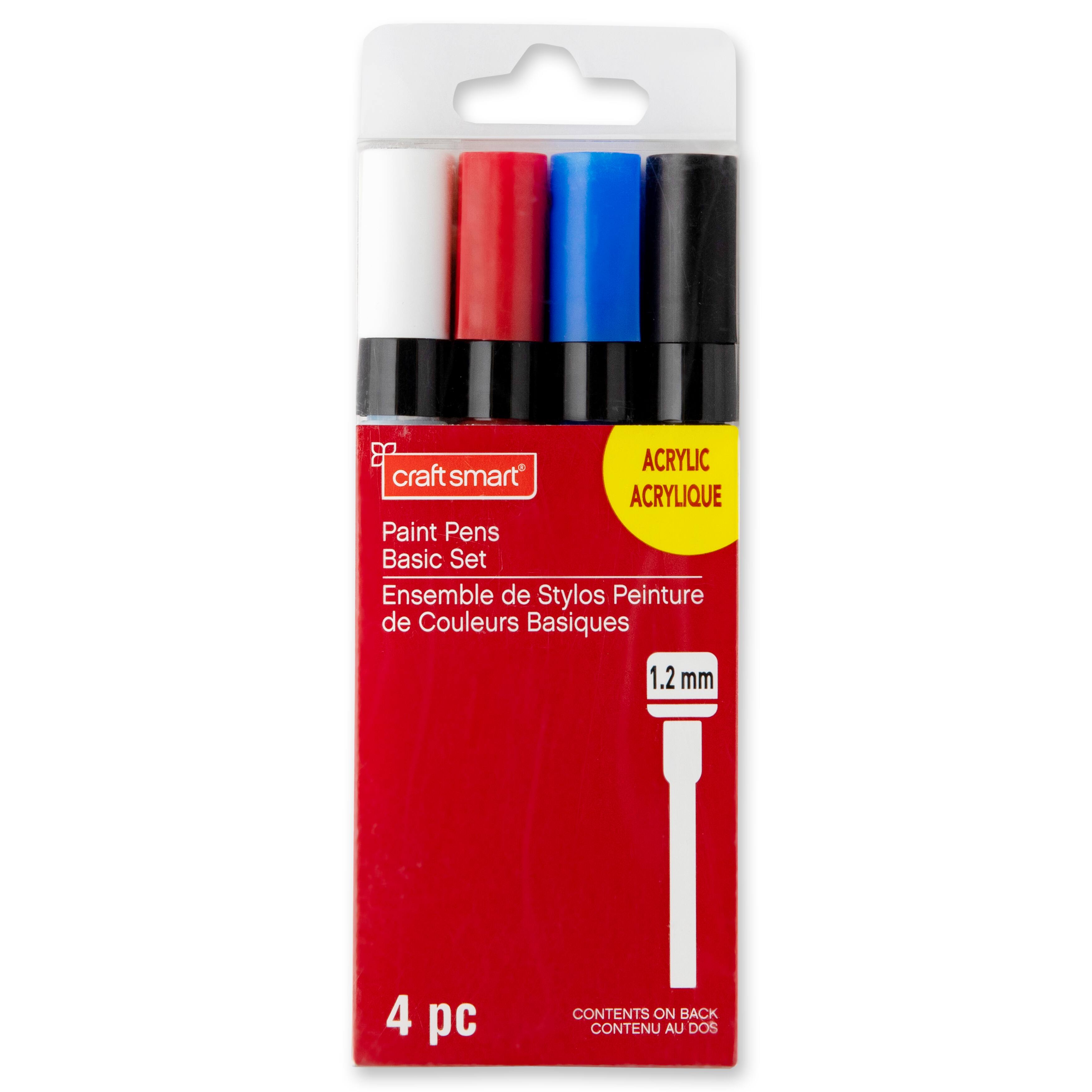 1.2mm Permanent Paint Pens Basic Set by Craft Smart®