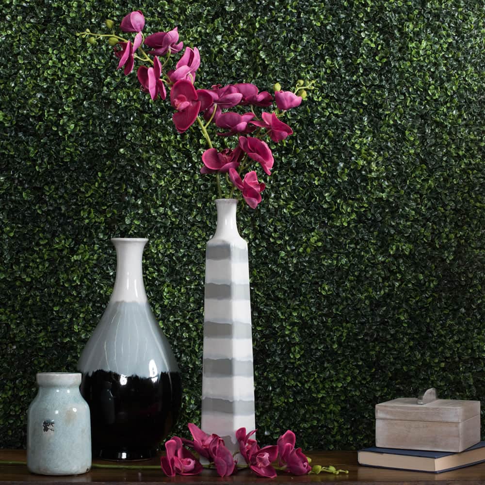 Magenta Real Touch Orchid Stem