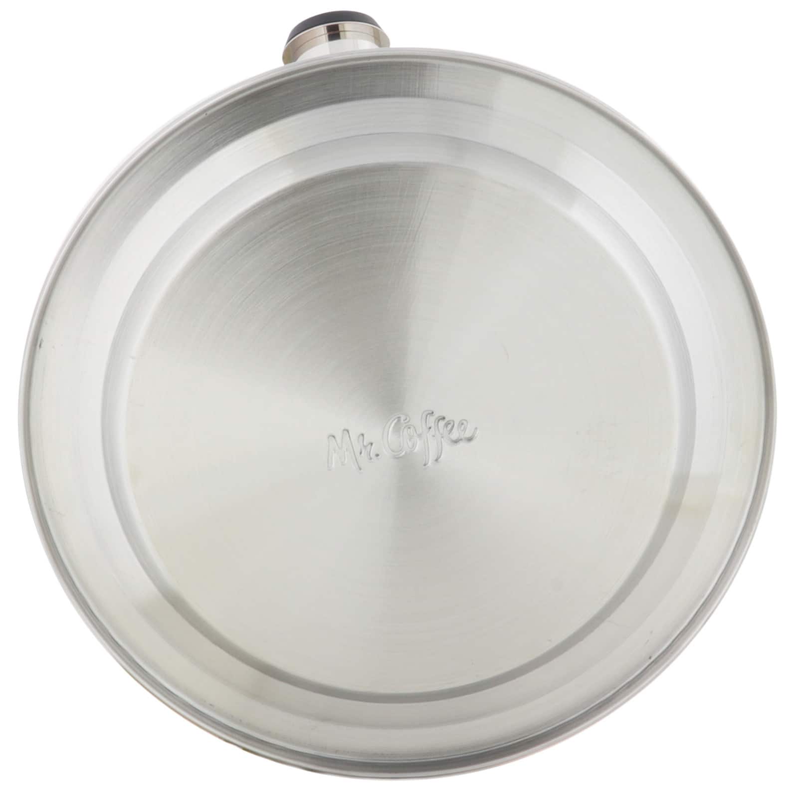 Mr. Coffee Clarendon 2.6qt. Copper Stainless Steel Whistling Stovetop Tea Kettle