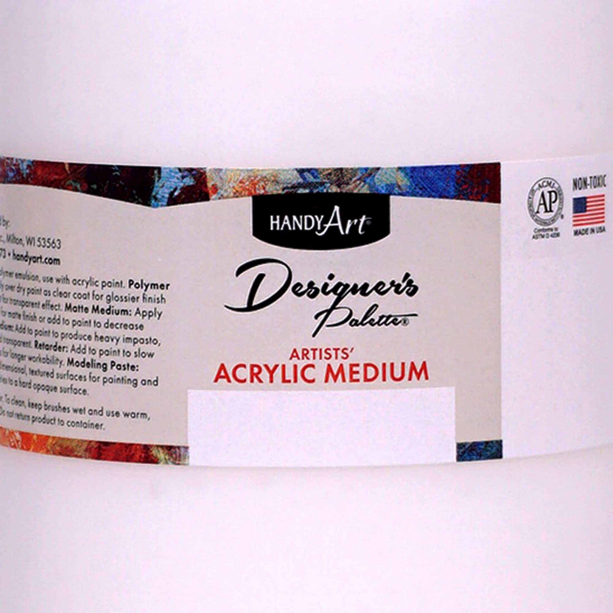 Handy Art® 32oz. Designer's Palette Acrylic Modeling Paste