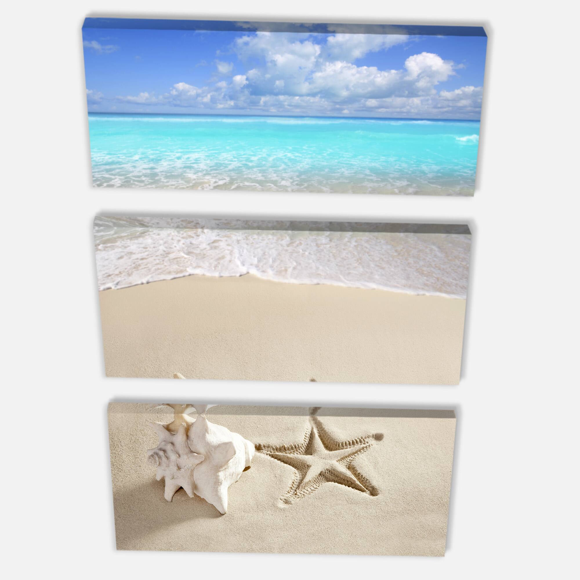 Designart - Caribbean Beach Starfish
