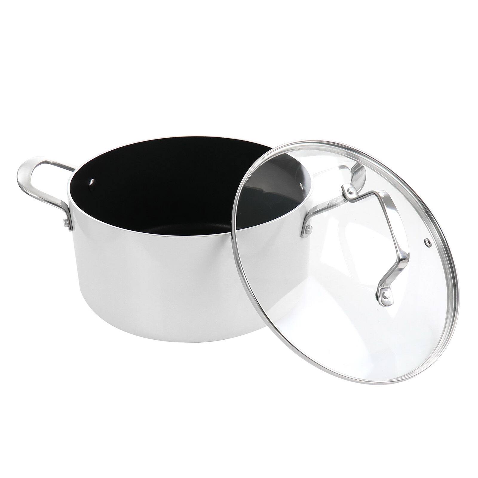 Martha Stewart 10 Piece Nonstick Hard Aluminum Cookware Set