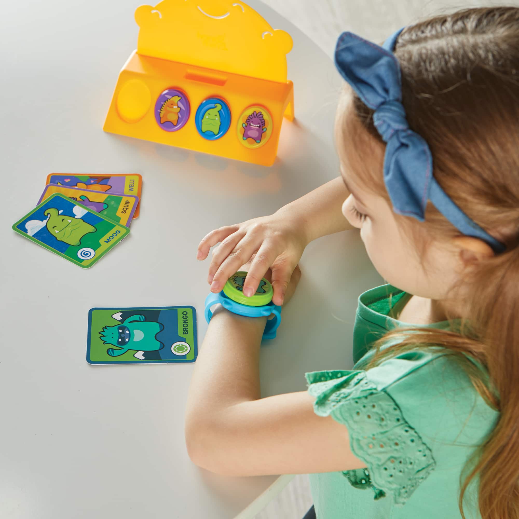 hand2mind Worry Stone Pals Sensory Wristband Set