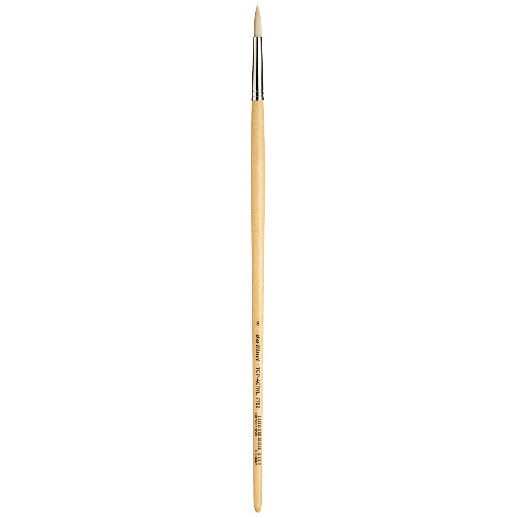 da Vinci TOP ACRYL Series 7782 Synthetic Round Brush