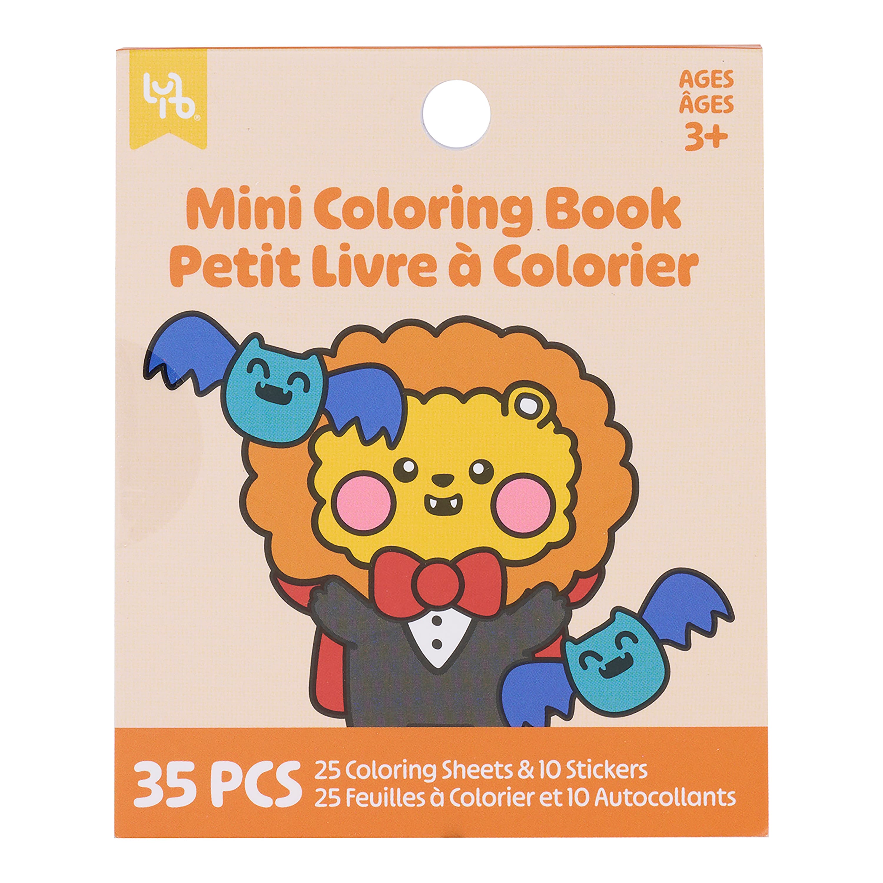 Halloween Mini Coloring Pad by Little Yellow Bicycle