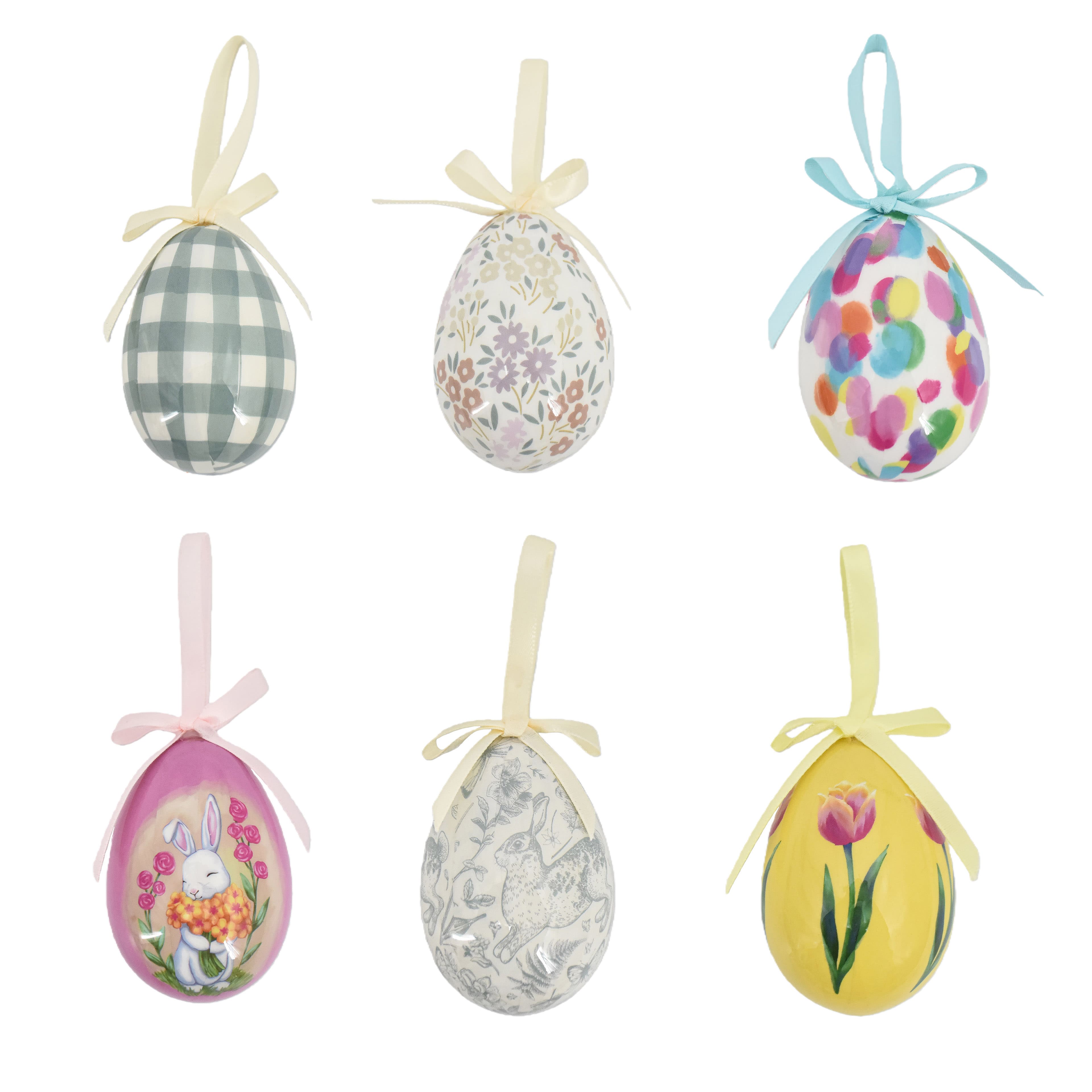 Assorted 2.75" Patterned Egg Ornament by Ashland, 1pc.