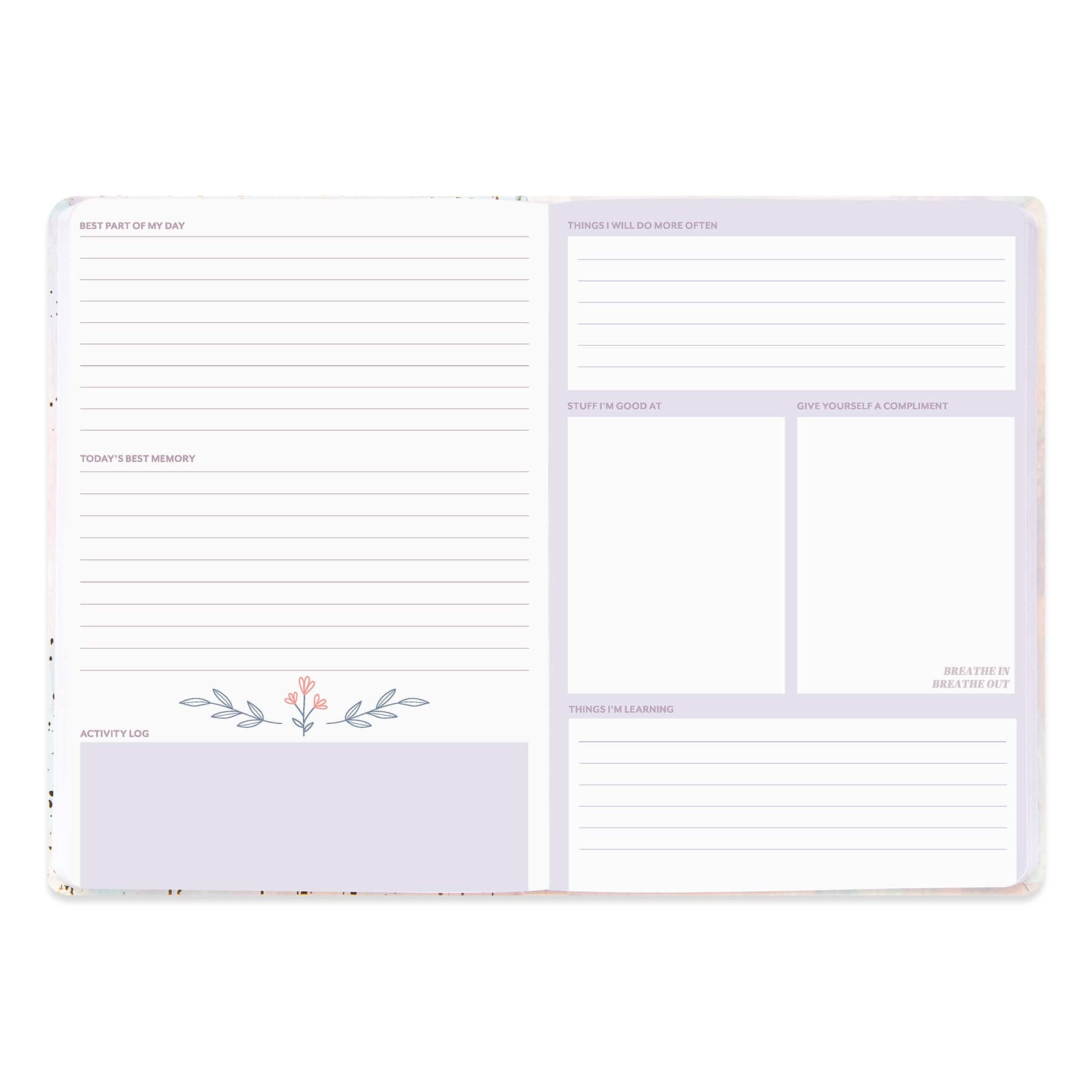 5.8" x 8.3" Gratitude Guided Journal by Recollections™