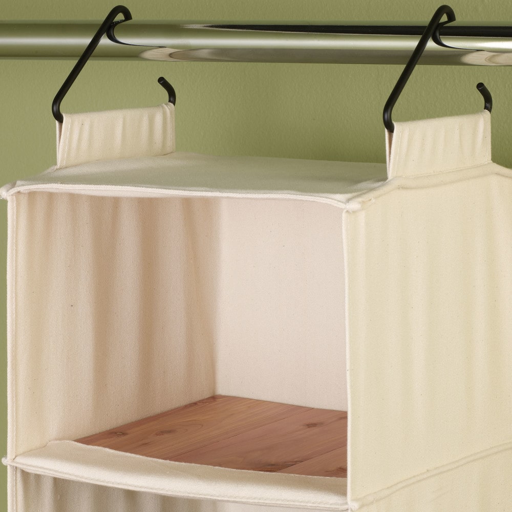 Household Essentials Cedarline 6-Shelf Hanging Closet Organizer