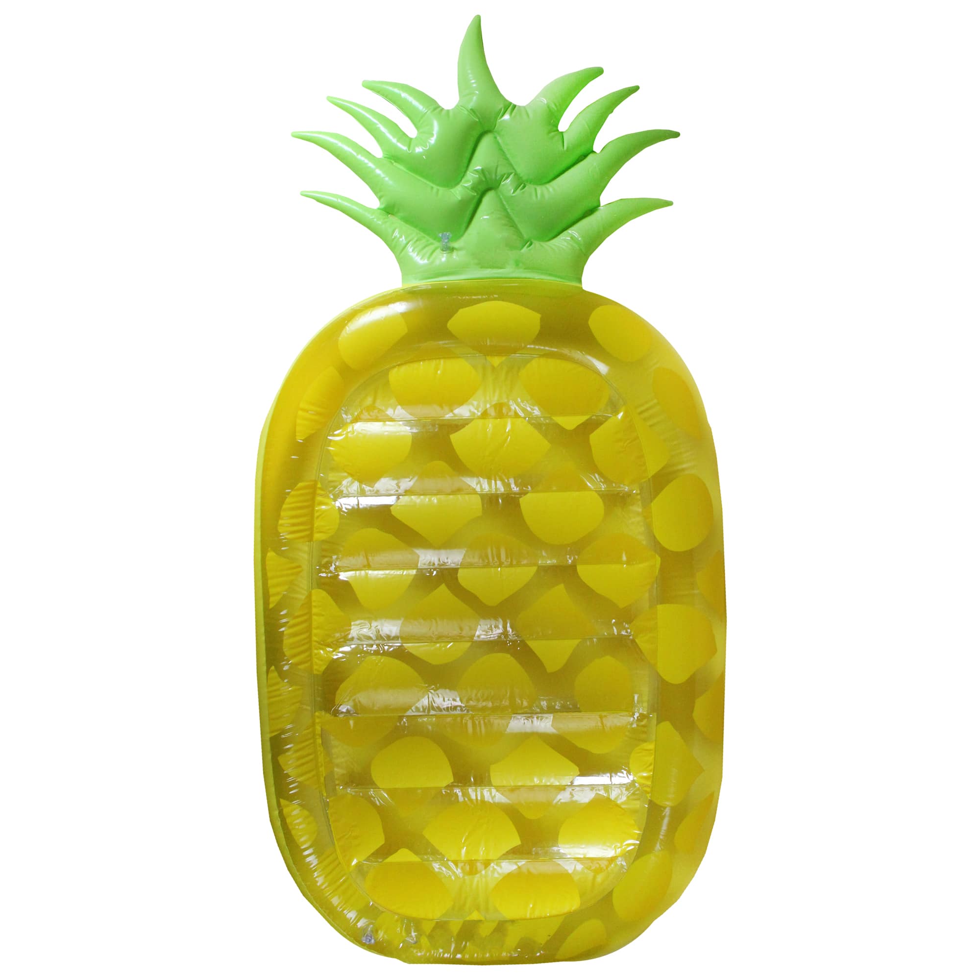 6.25ft. Yellow Inflatable Jumbo Pineapple Swimming Pool Mattress