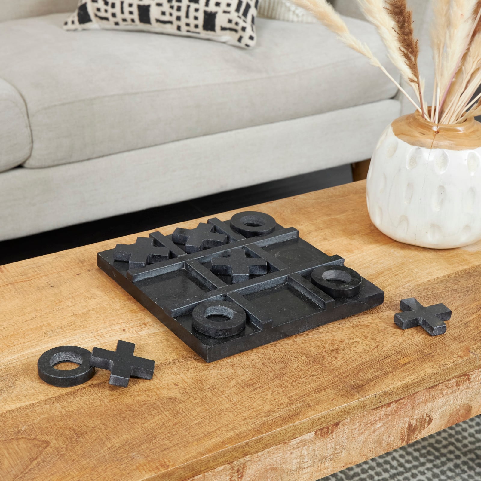 Marble Tic Tac Toe Game Set