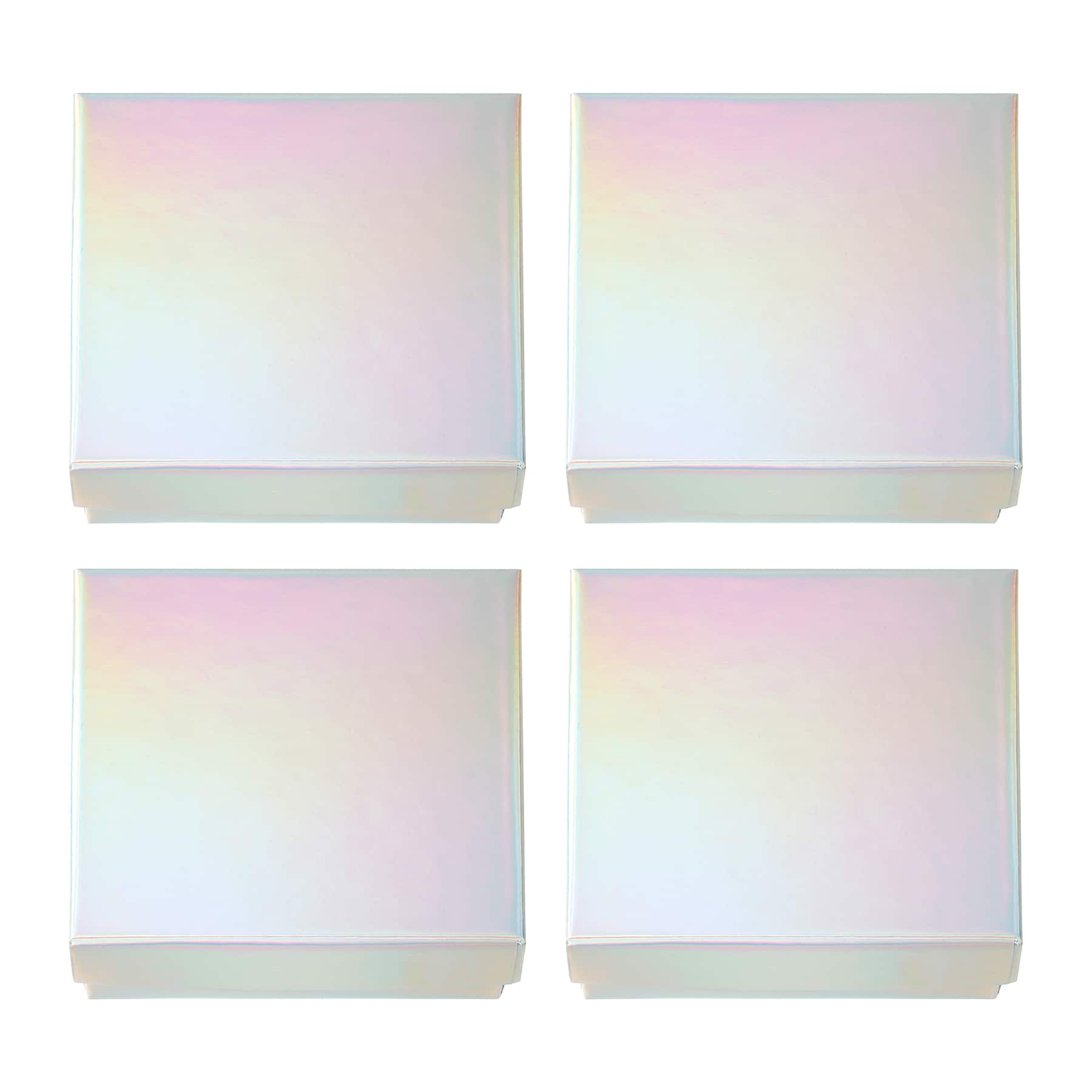 Holographic Bracelet Boxes, 4ct. by Bead Landing™