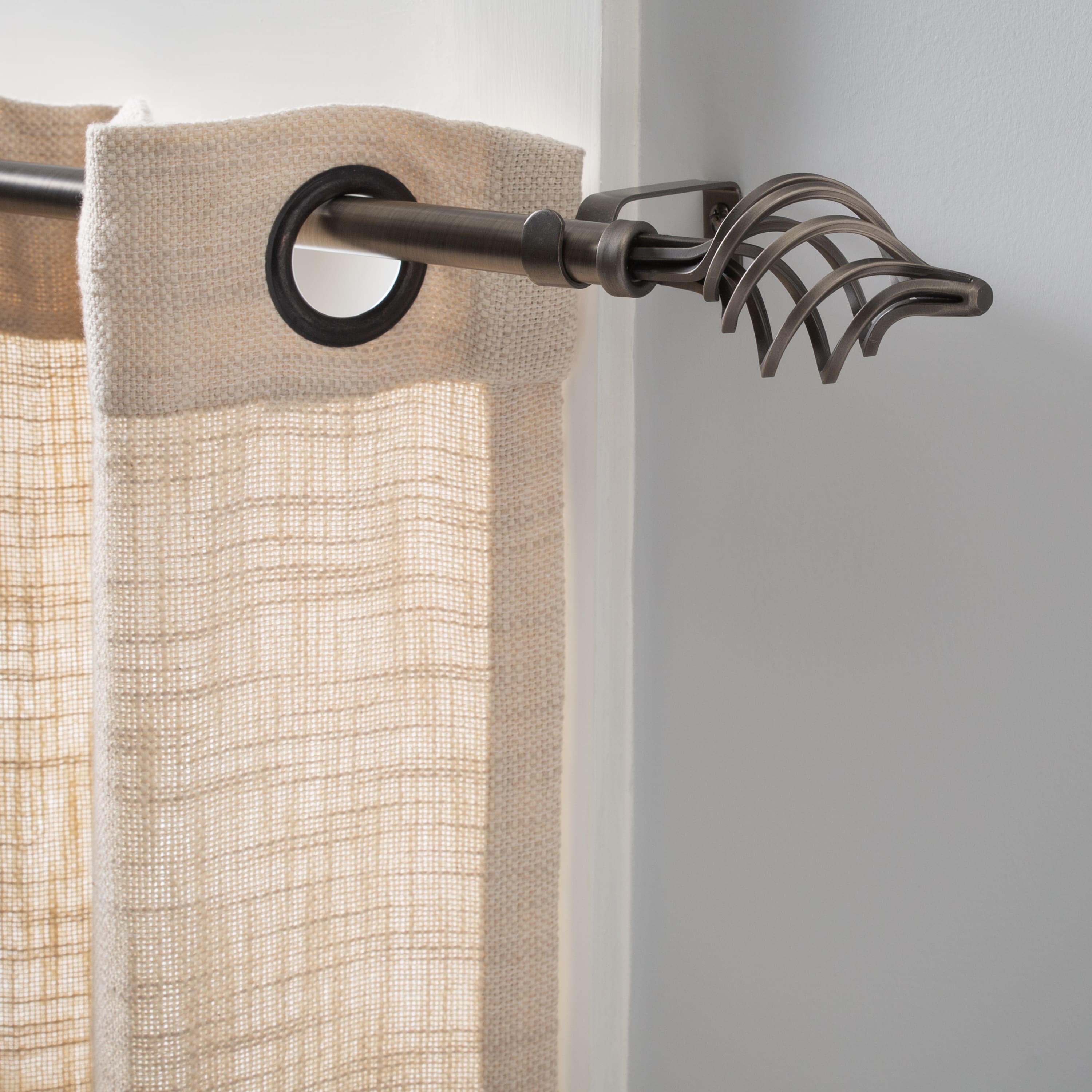Home Details Twist Curtain Rod - Thumbnail 2