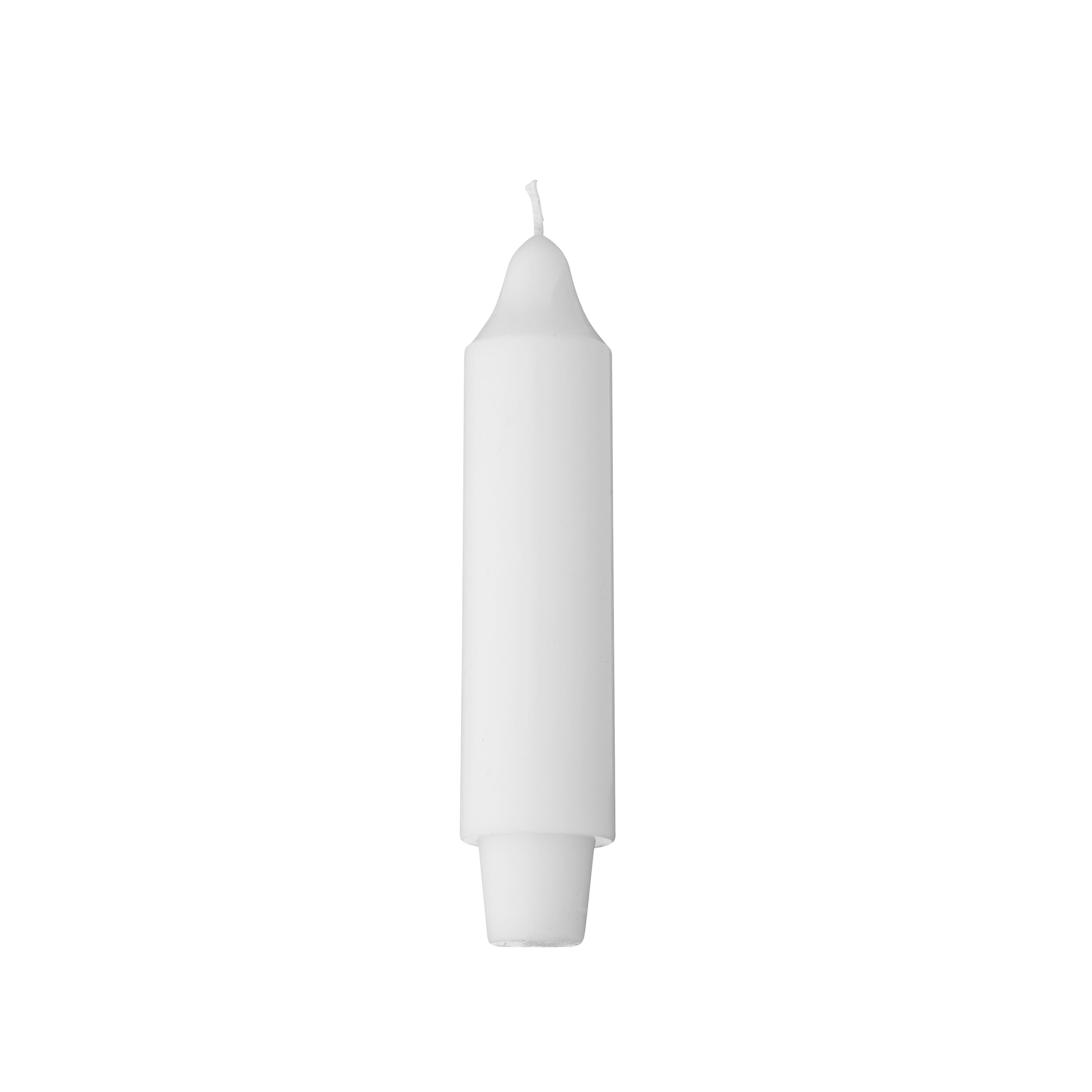 6" White Carriage Candle By Ashland®