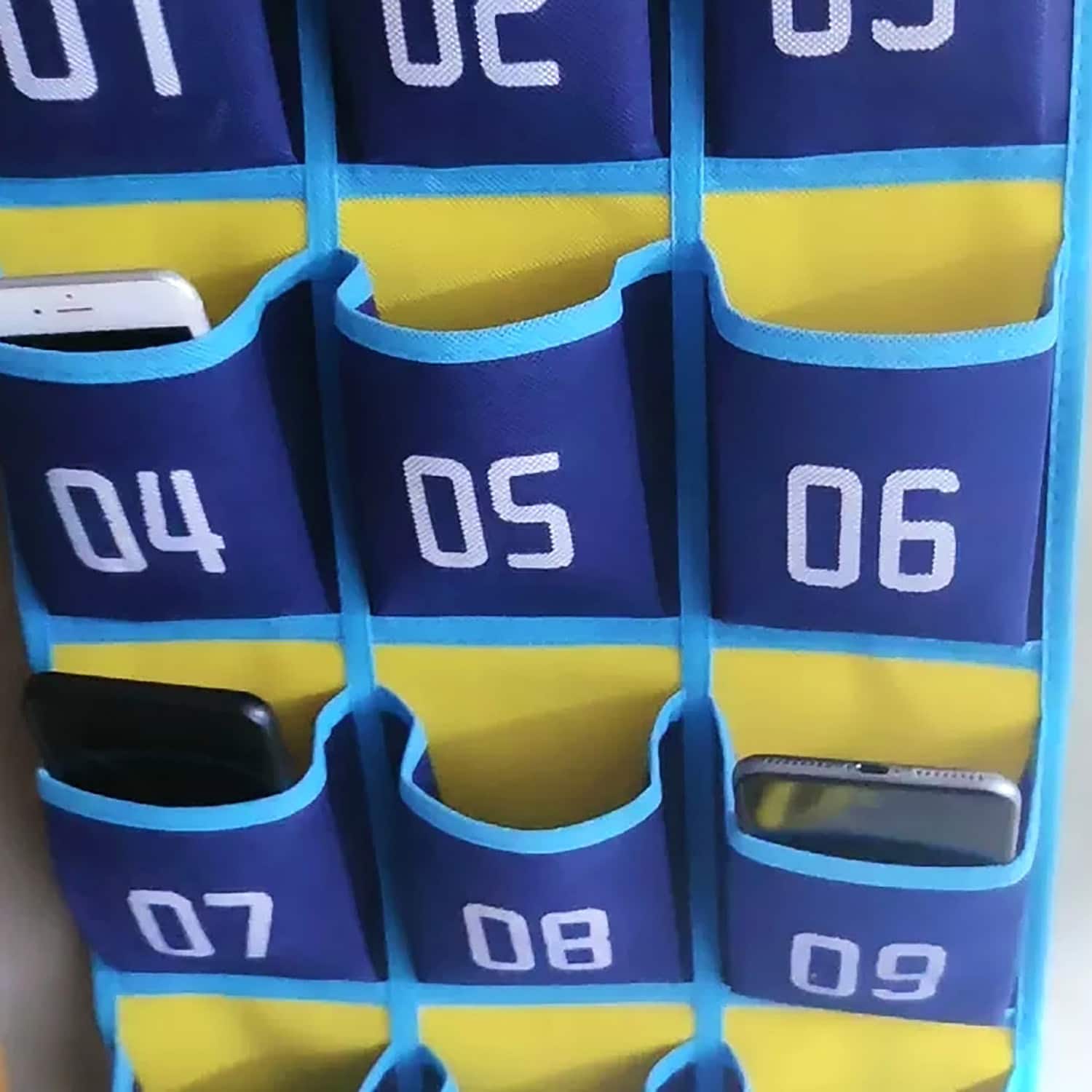 Kore Design™ 27" x 38" Hanging Cell Phone Pocket Storage Classroom Organizer