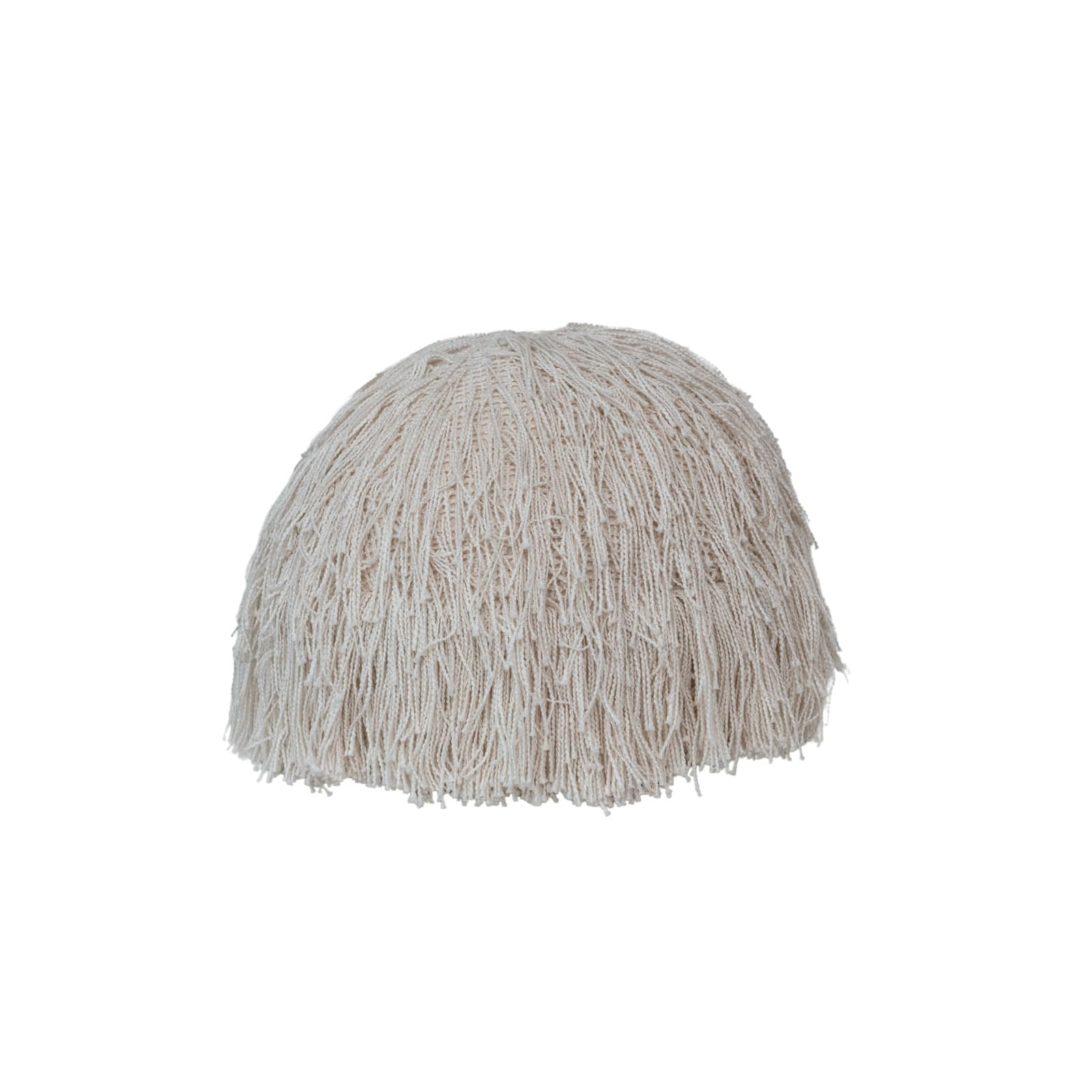 Hello Honey® 12" Cream Cirrus Cotton String Orb Pillow