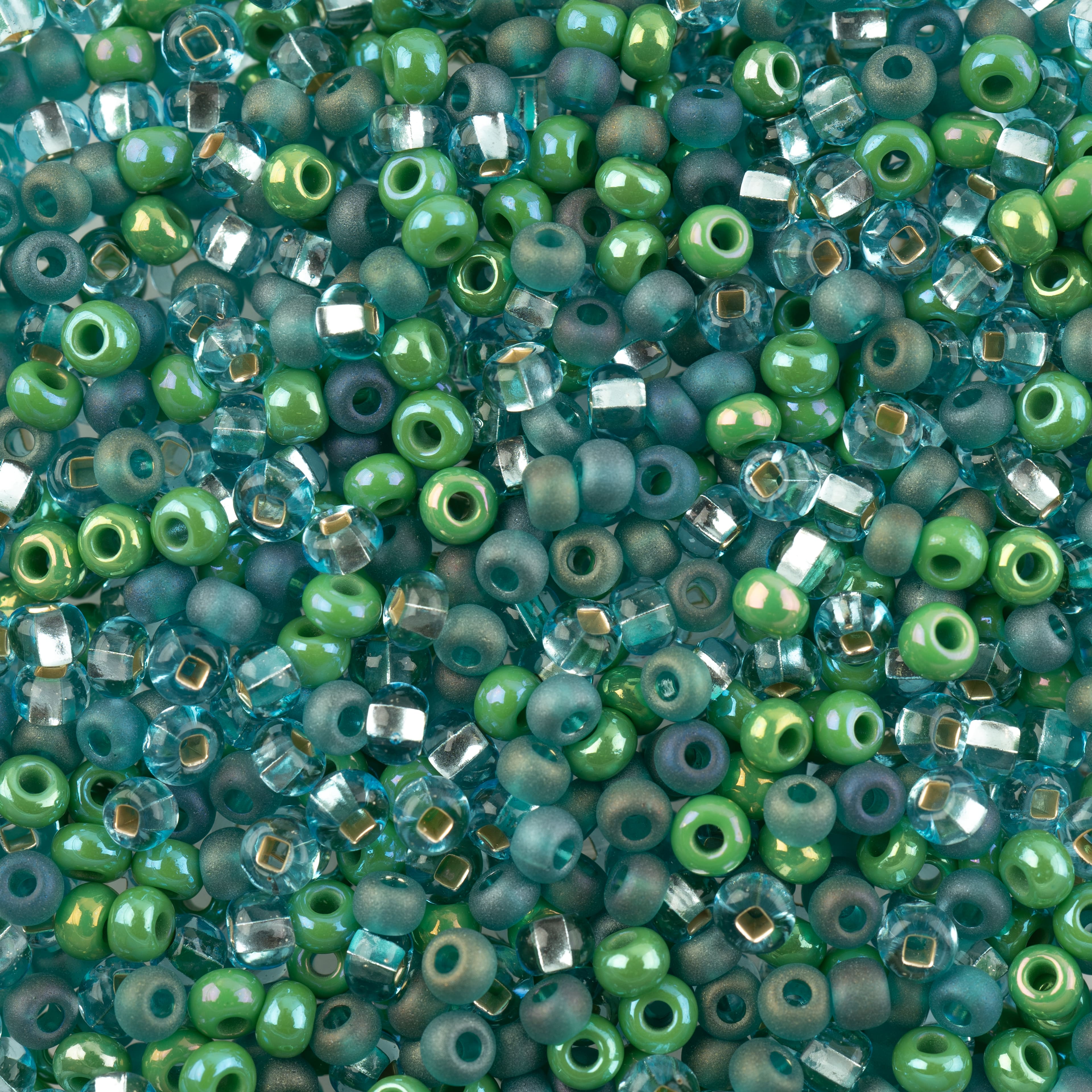 John Bead 8/0 Czech Glass Seed Beads, 22g