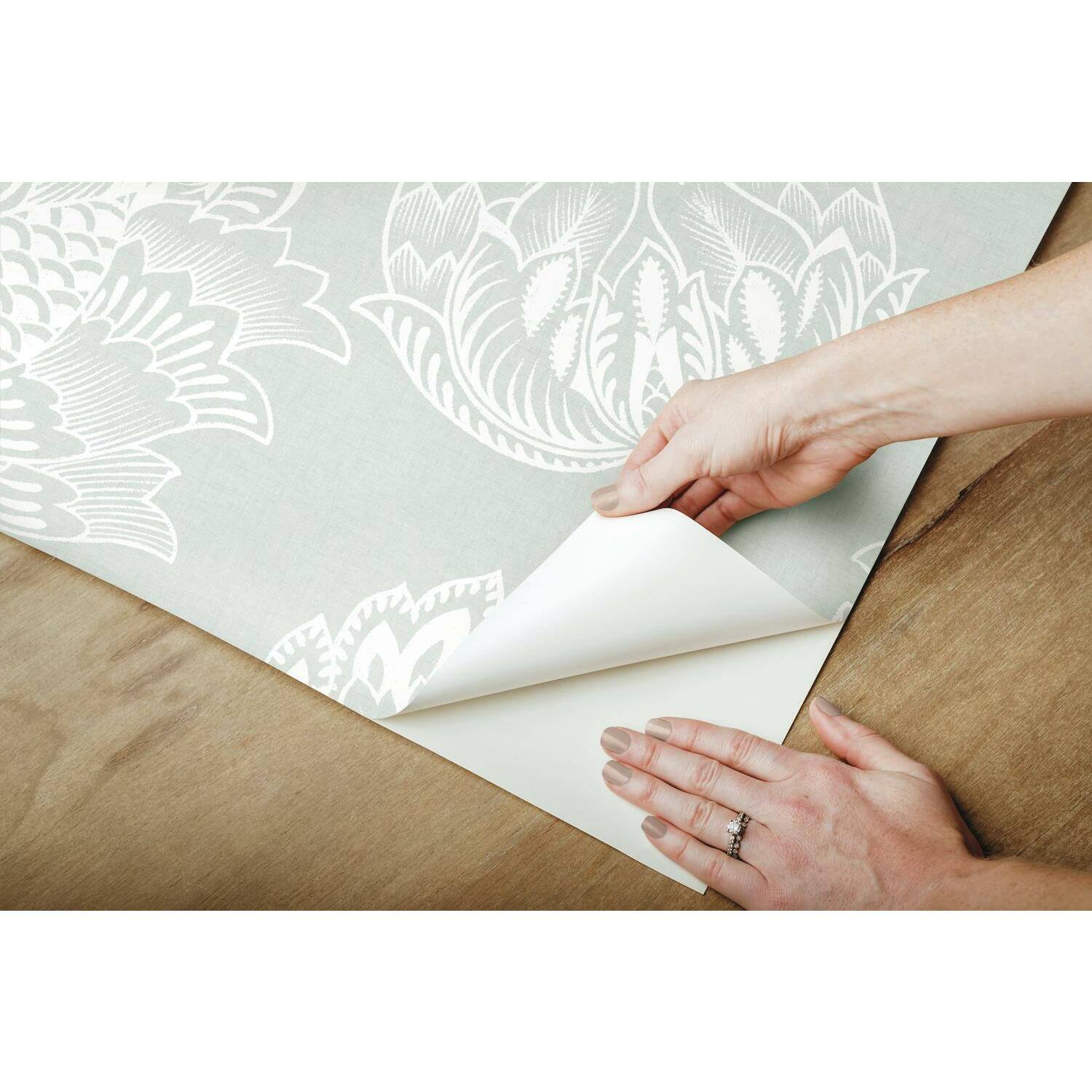 RoomMates Batik Jacobean Peel & Stick Wallpaper