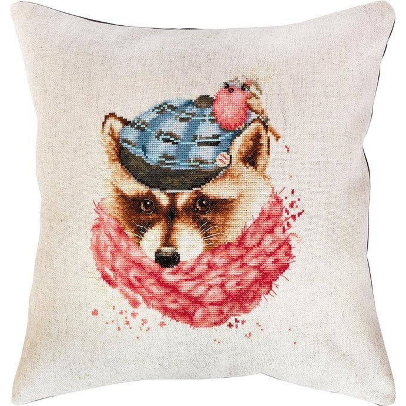 Luca-s Pillow Counted Cross-Stitch Kit