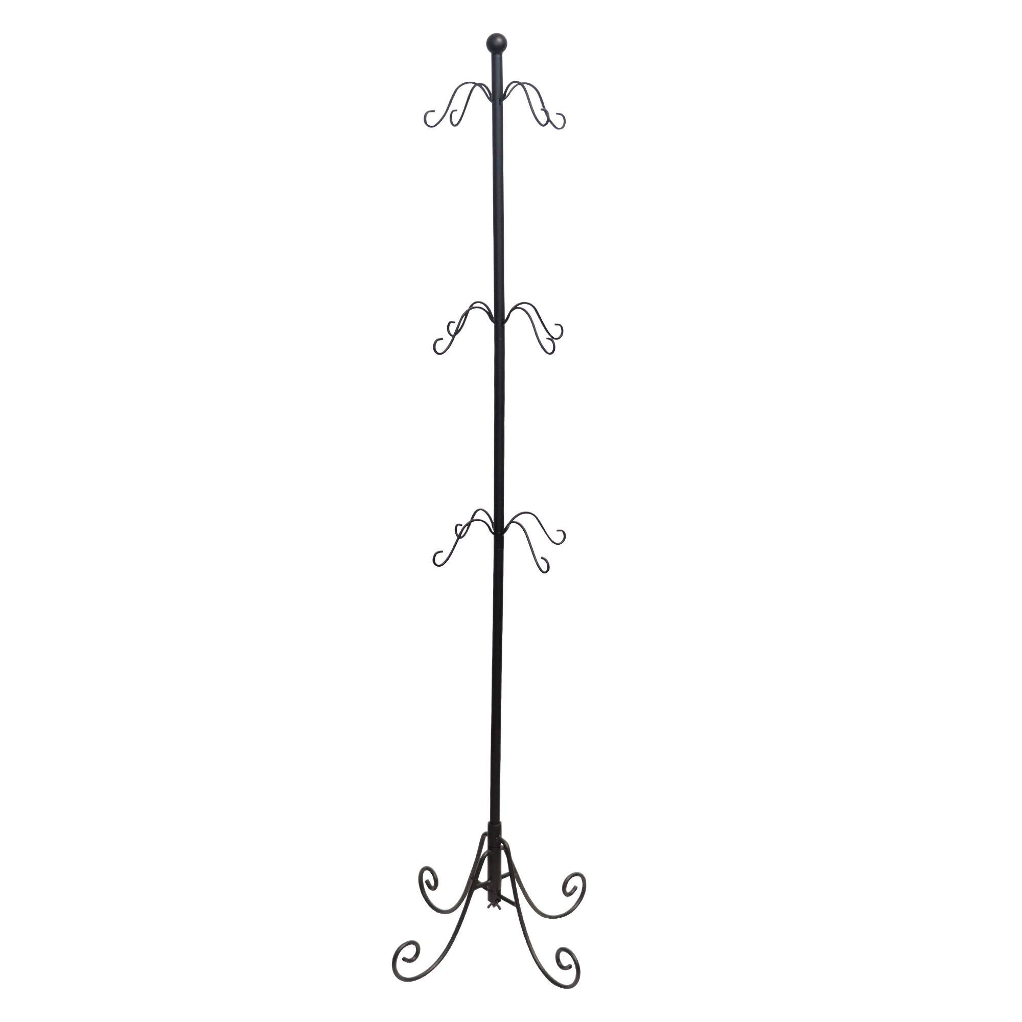 Haute Decor 54" Black Adjustable Christmas Stocking Tree Stand