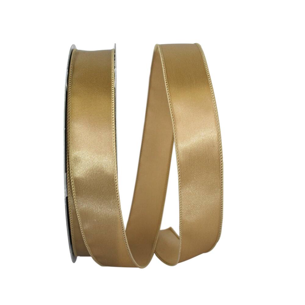JAM Paper 1.5" x 50yd. Satin Value Wired Ribbon