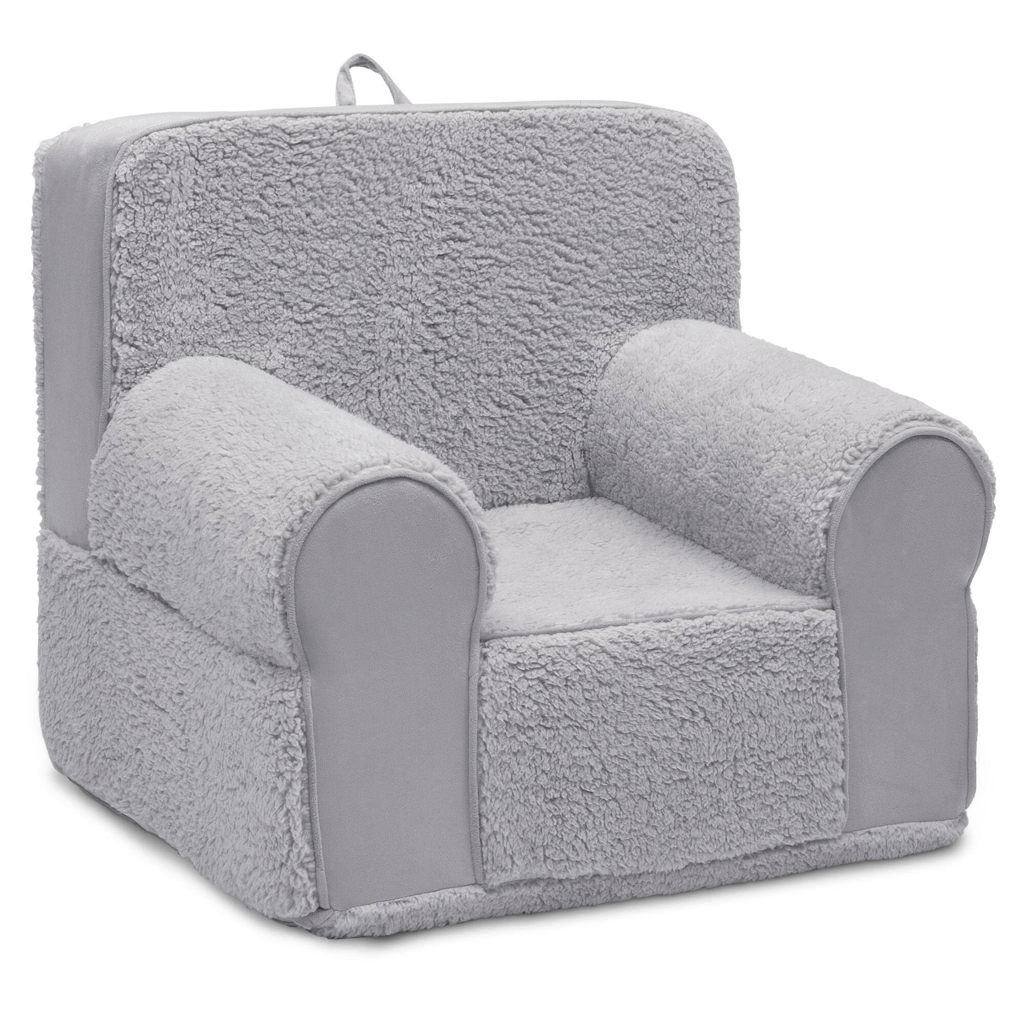 Deluxe Sherpa Suede Chair