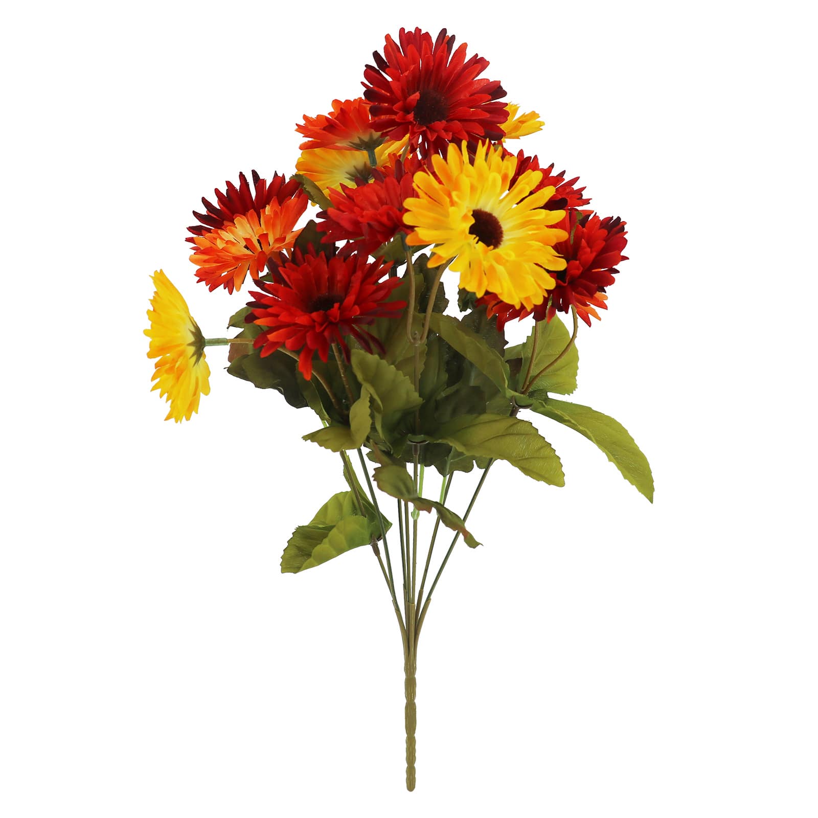 16" Orange & Yellow Daisy Bush by Ashland®
